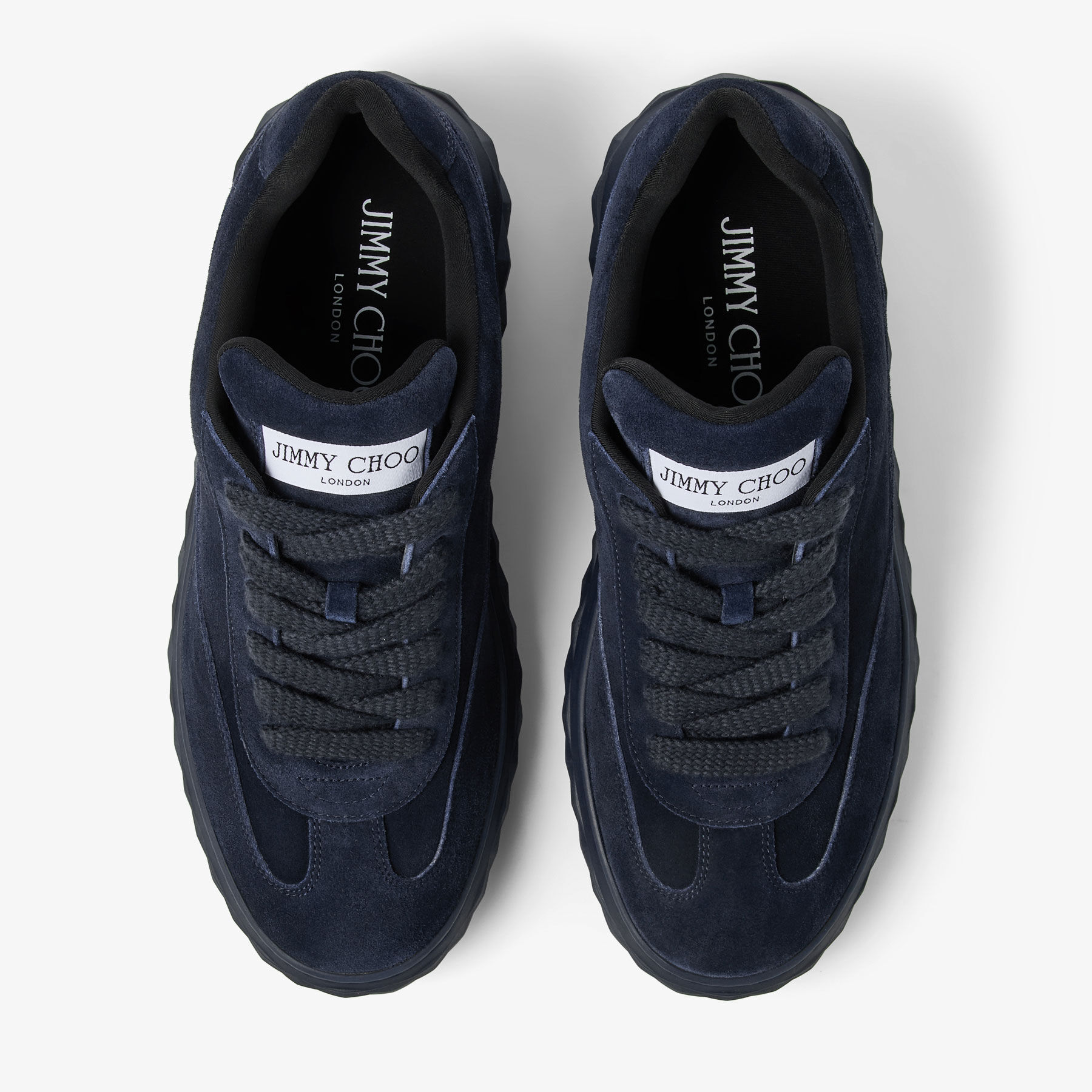 Diamond Maxi Retro M | Midnight Velvet Suede Low Top Trainers
