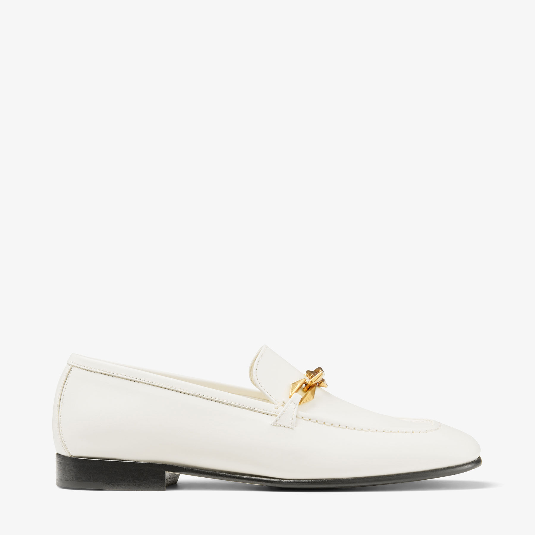 フラットシューズ JIMMY CHOO CIAMOND CALF LEATEHR LOAFERS Diamond Tilda Loafer | Latte Calf Leather Loafers with