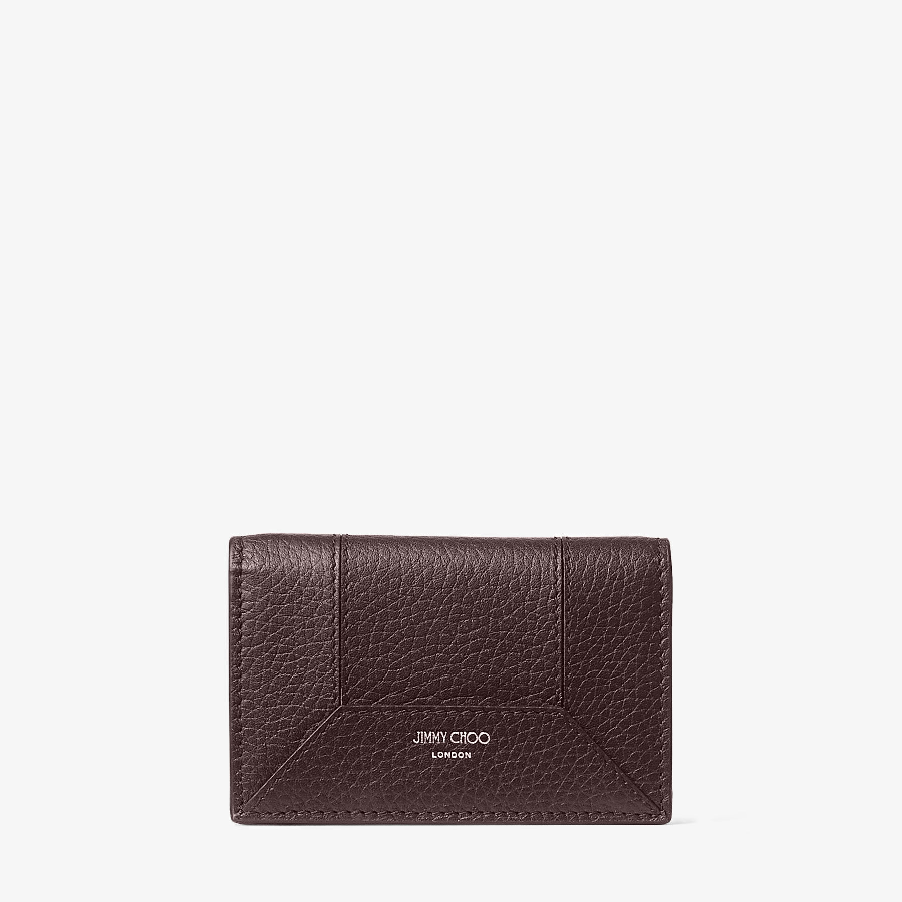 DM Nello | Deep Merlot Soft Grainy Calf Leather Coin Purse | JIMMY