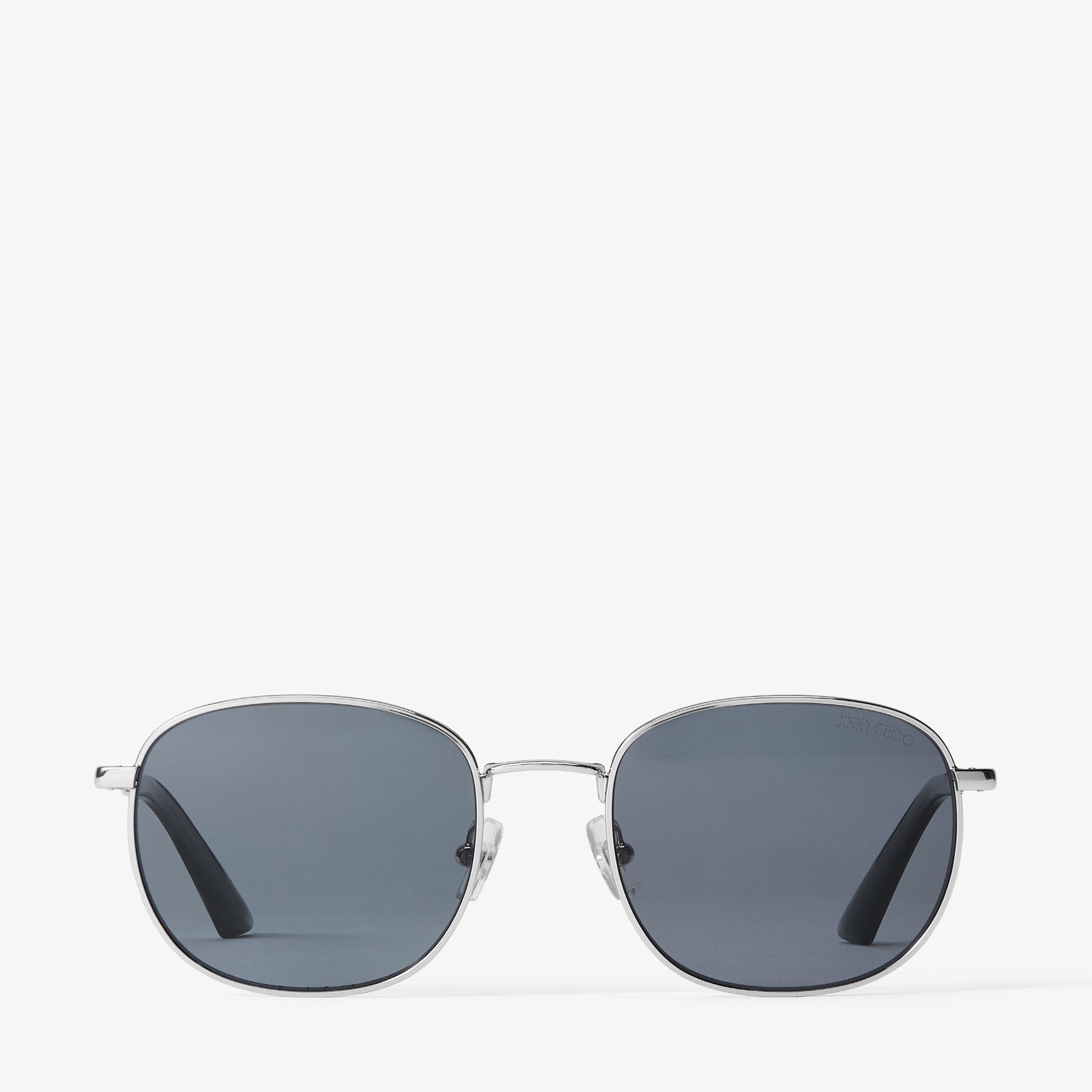 Giannetto　jimmy　M Dune P | Silver and Polar Dark Grey Metal Pantos Sunglasses
