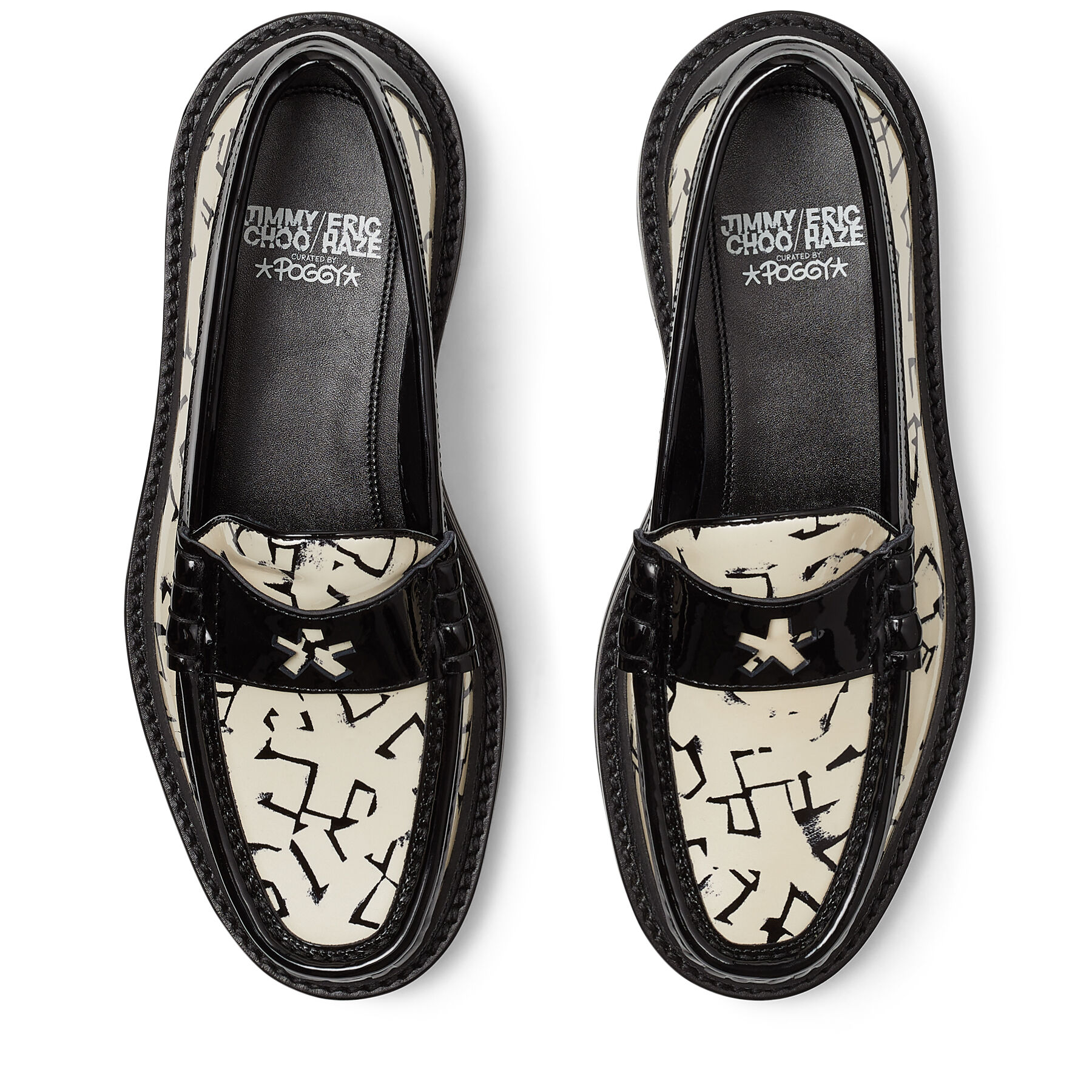JIMMY CHOO / ERIC HAZE ローファー 38 Jimmy Choo / Eric Haze curated by Poggy, Chasing Stars