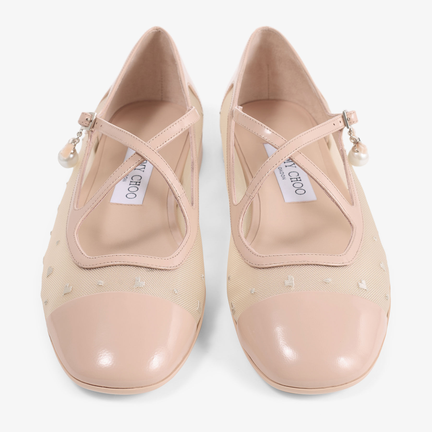 バレエシューズ Jimmy Choo BALLERINE SHOES (DIDIFLATPAT MACARON) Didi Flat | Macaron Patent Leather Flats | JIMMY CHOO