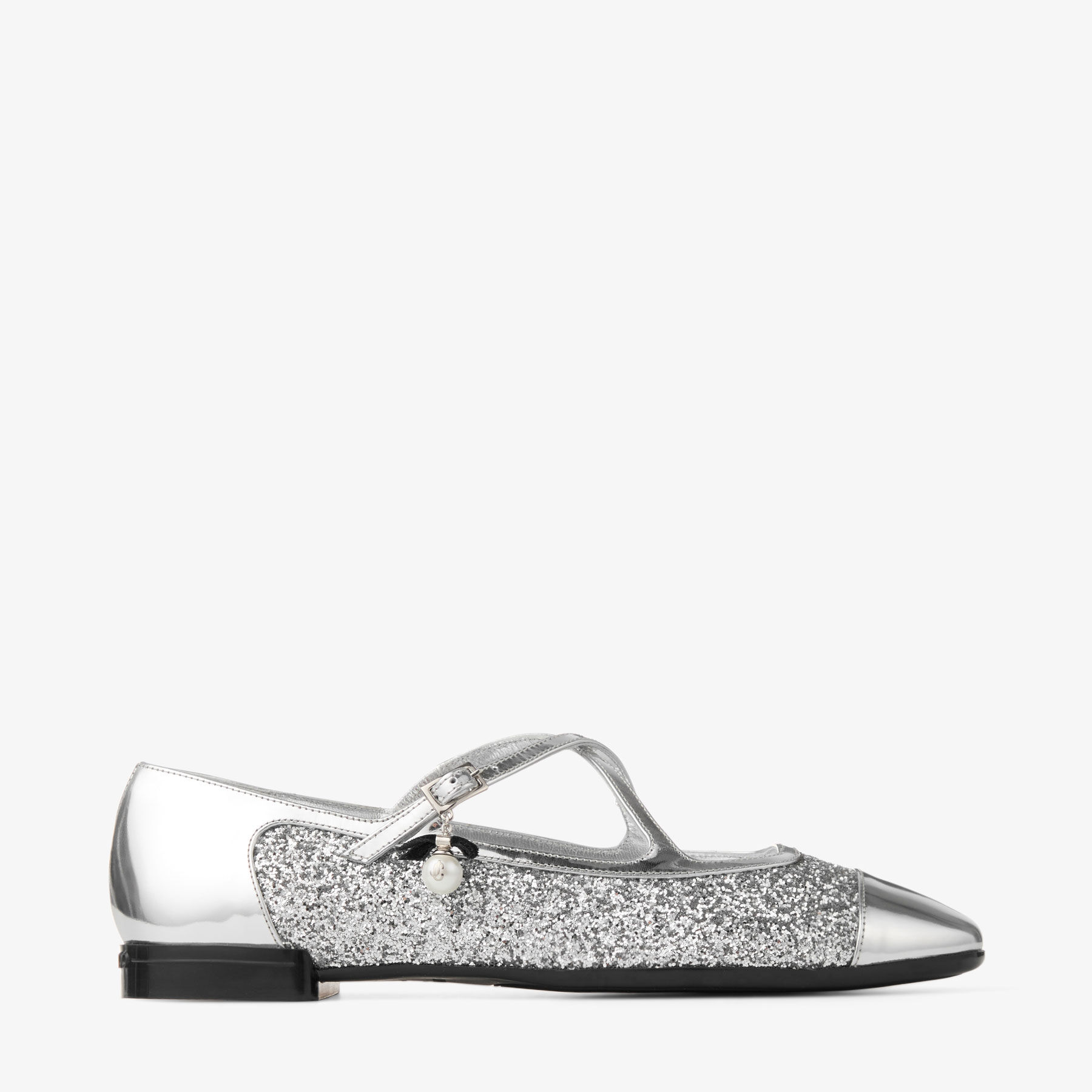 AMERI GLITTER BALLERINA PUMPS Mサイズ Ameri VINTAGE - GLITTER BALLERINA PUMPS Mサイズの通販 by