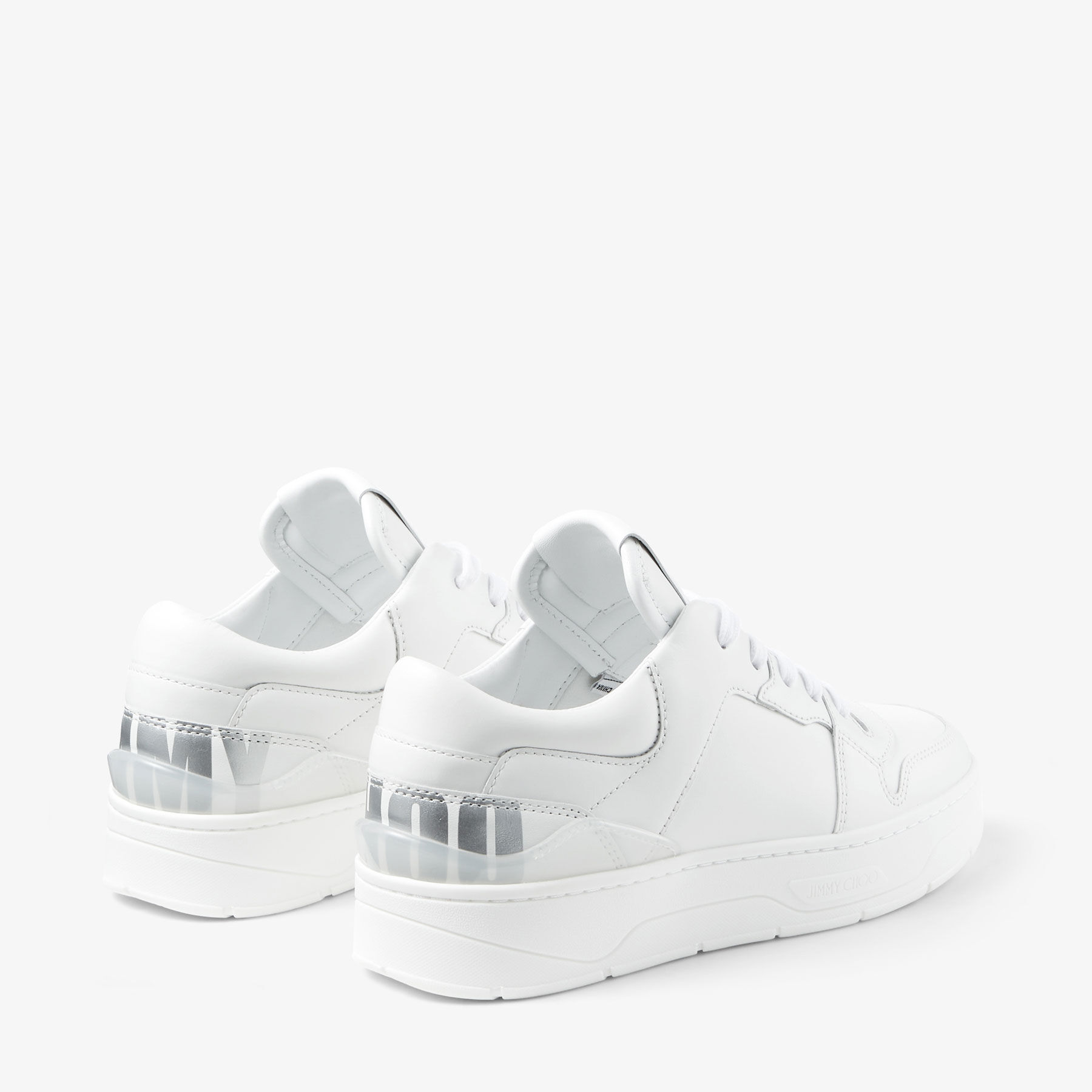 FLORENT/F | White Leather Trainers | Autumn Collection