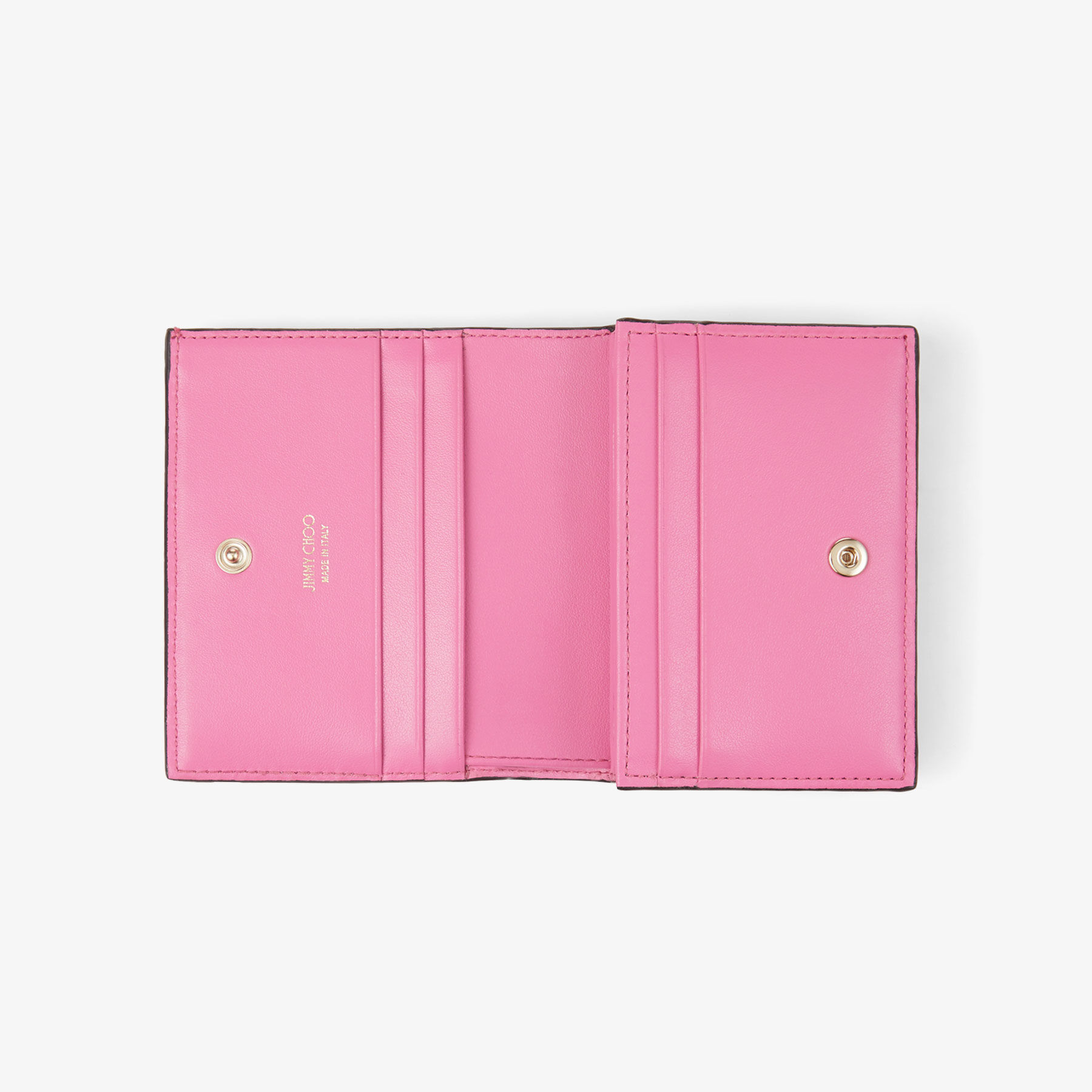 VIP SALE★Jimmy Choo HANNE レザー 二つ折り財布 CANDY PINK VIP SALE☆Jimmy Choo HANNE レザー 二つ折り財布 CANDY PINK