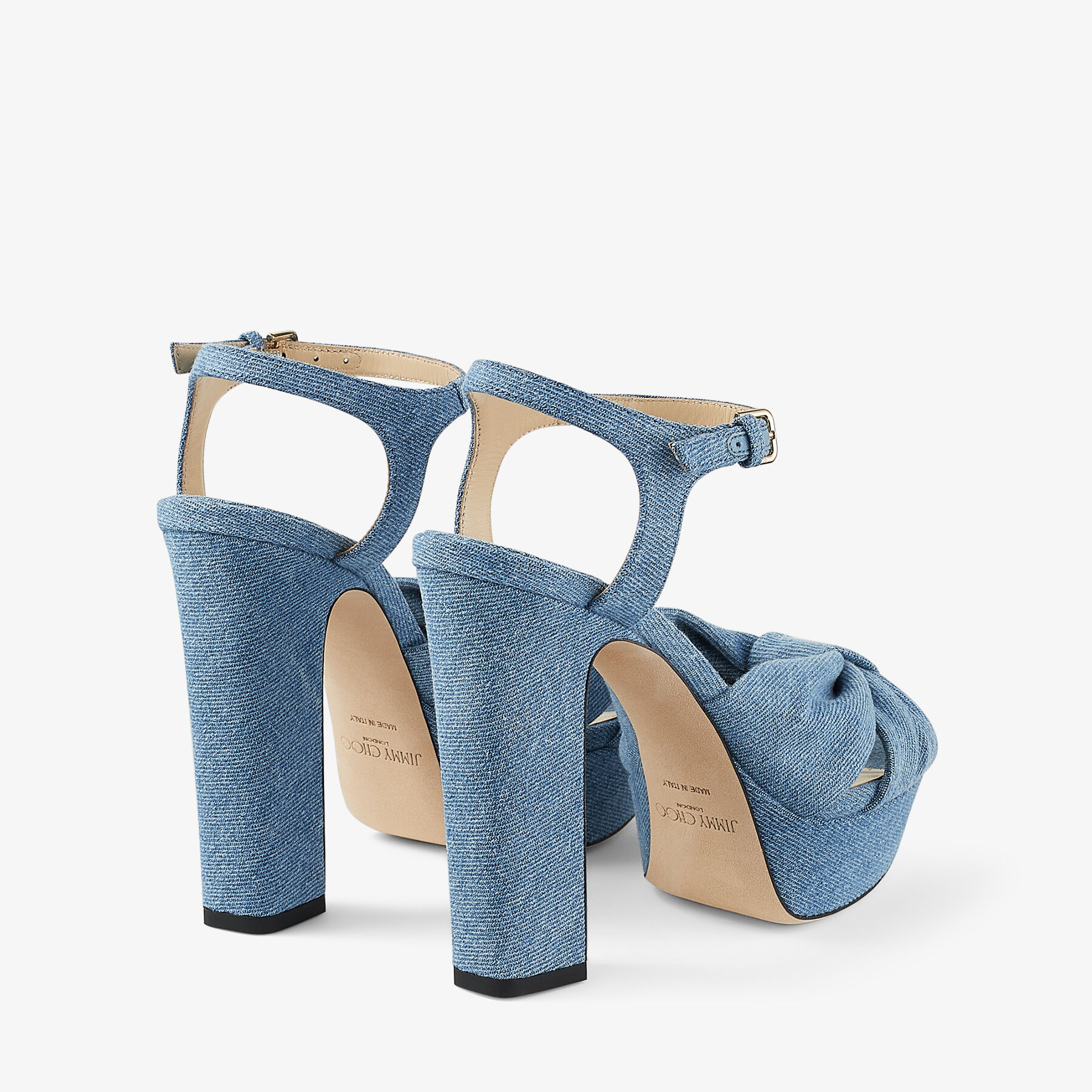 JIMMY CHOO の靴♪ ★LENI SANDAL★ 120mm【多色在庫】 Jimmy Choo - Veto Black Leather Studded Sandal, 100mm