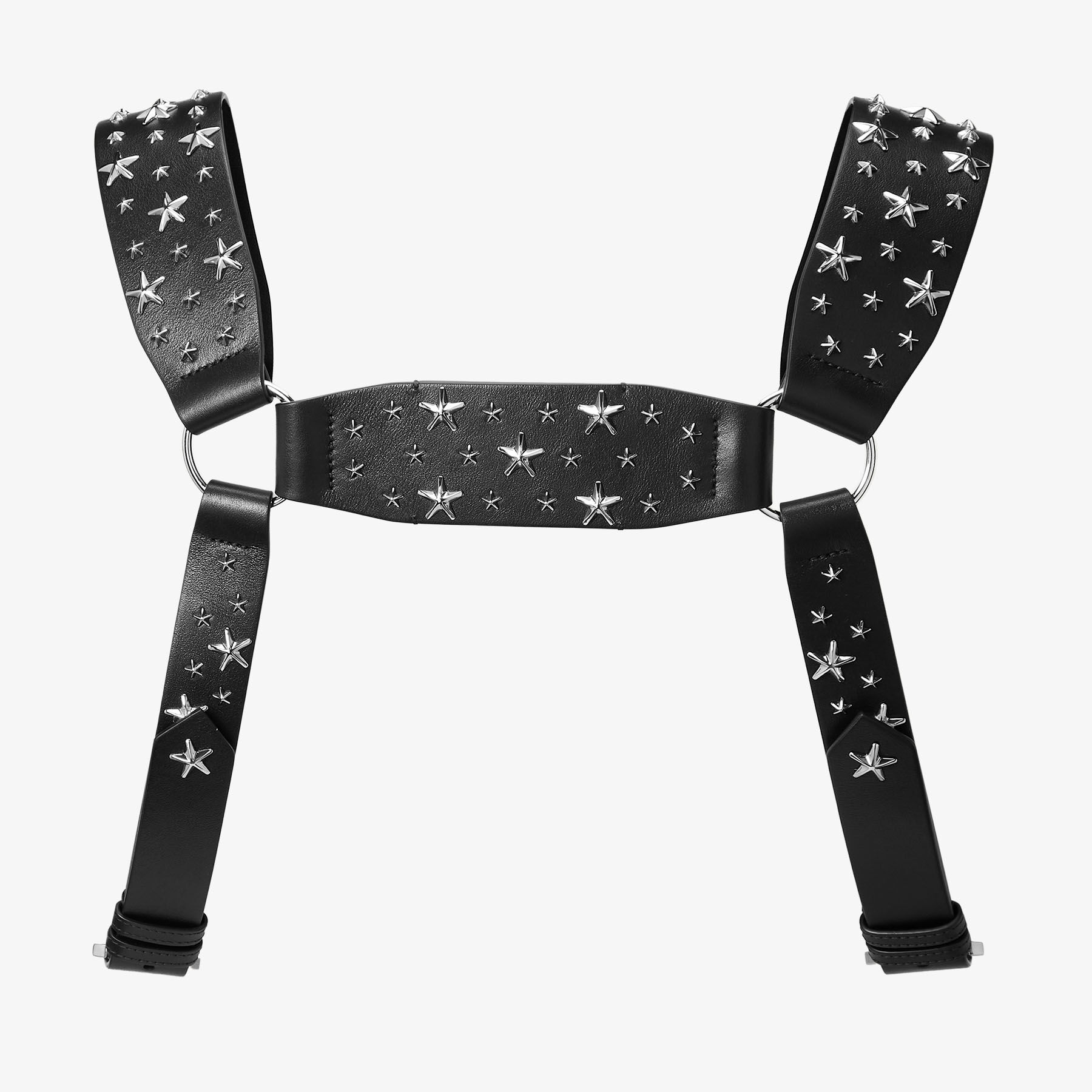 Jimmy Choo noir kei ninomiya All Stars Harness | Black Smooth Calf