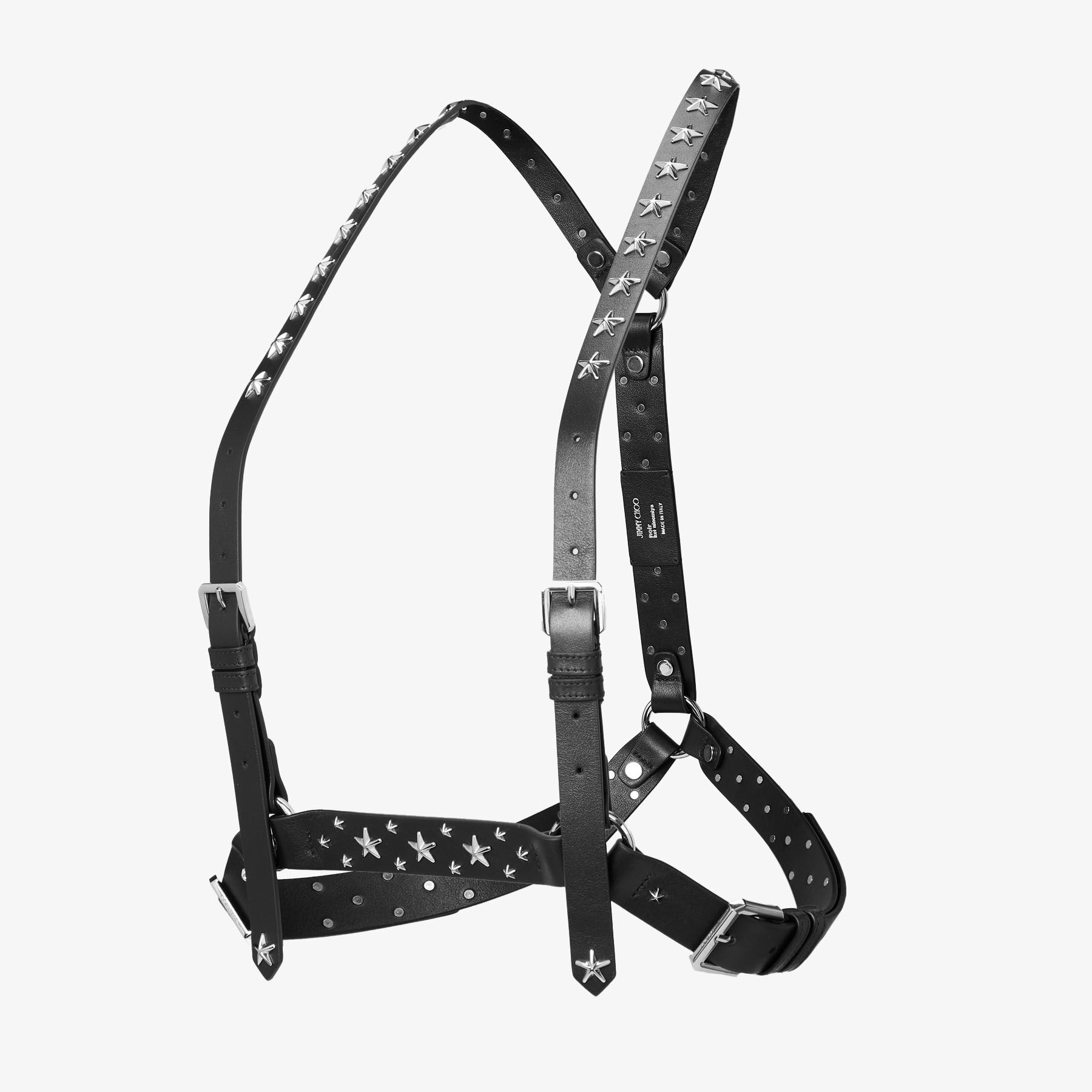 Jimmy Choo noir kei ninomiya Single Star Harness | Black Smooth