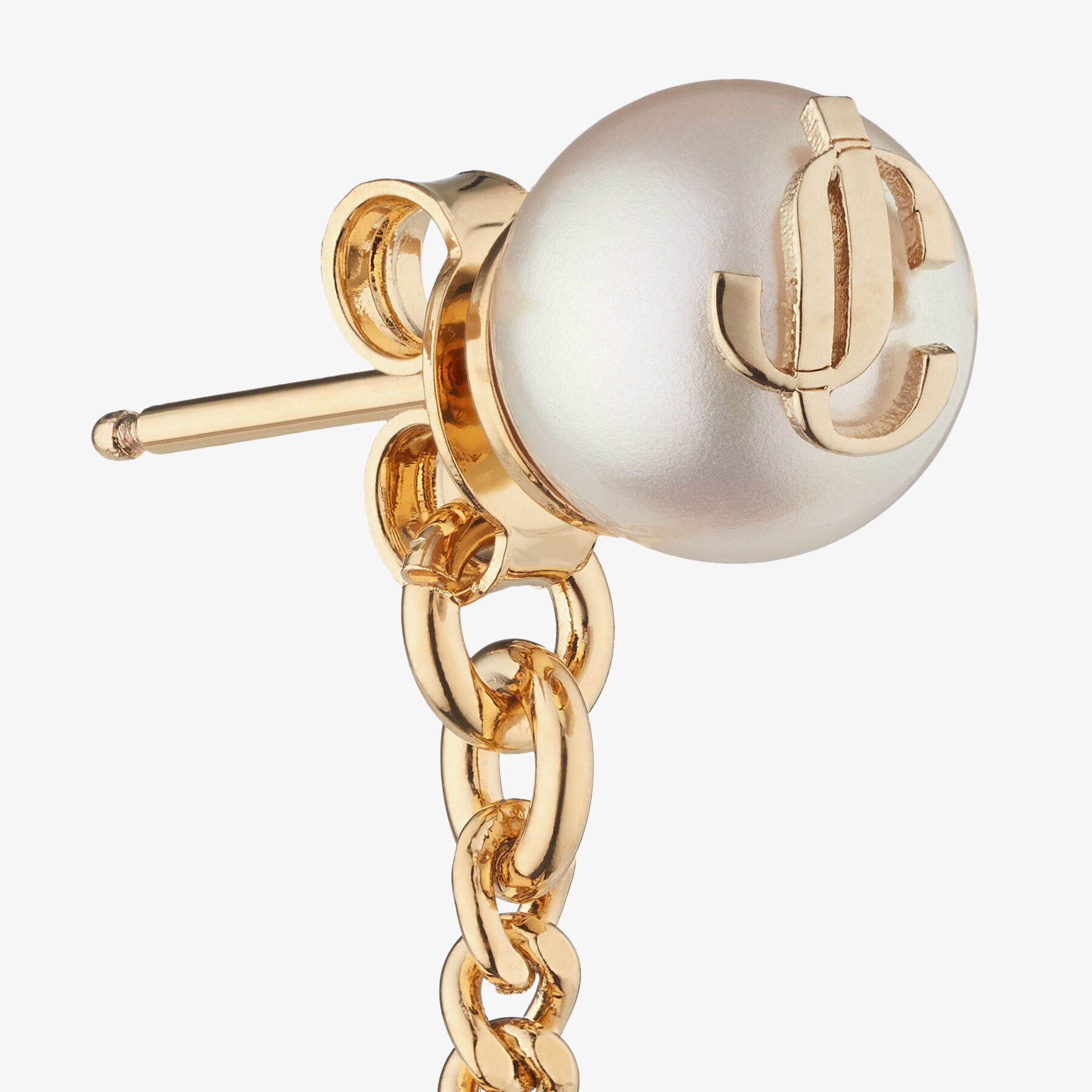 【Jimmy Choo】JC Star Drop Earrings Gold-Finish Metal Crystal Star Drop Earrings | JC Star Drop
