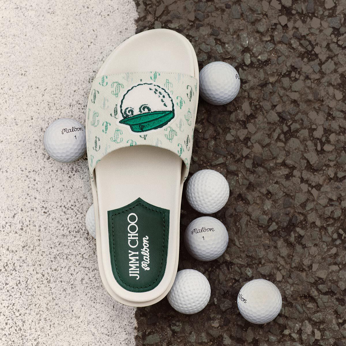 【話題のコラボ！】Jimmy Choo×Malbon 2.0 ダイヤモンド M Jimmy Choo – Malbon Golf
