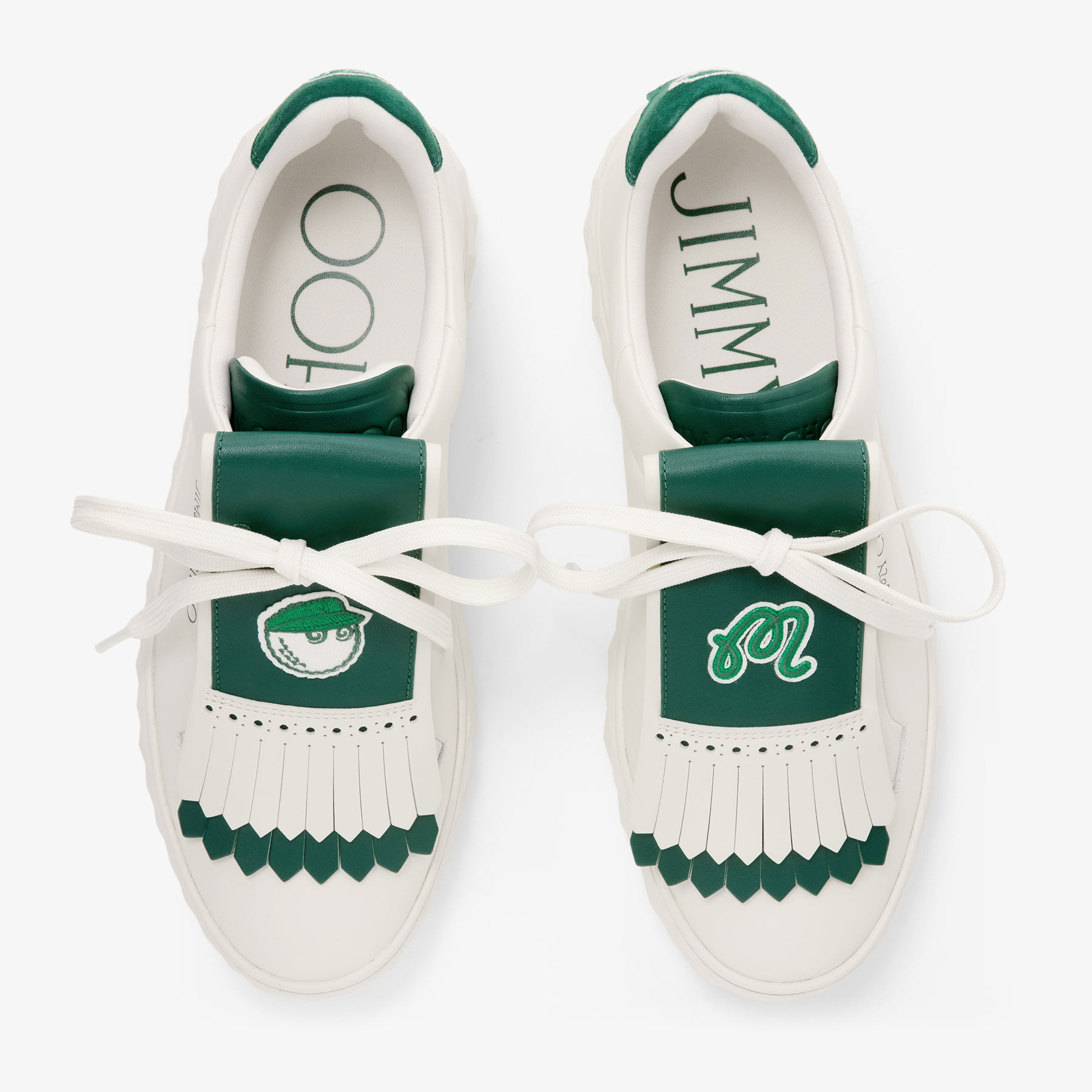 Jimmy Choo/ Malbon 2.0 Diamond M |Latte Leather and Malbon