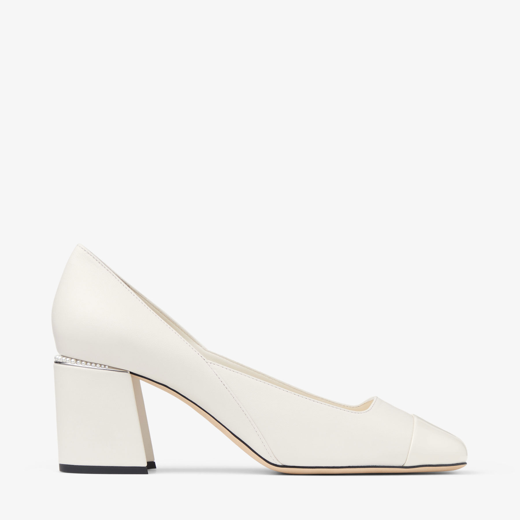 JIMMY CHOO　SARESA 65 NAP　LATTE34 Jimmy Choo Women Saresa 65 Latte Nappa Leather Pumps with
