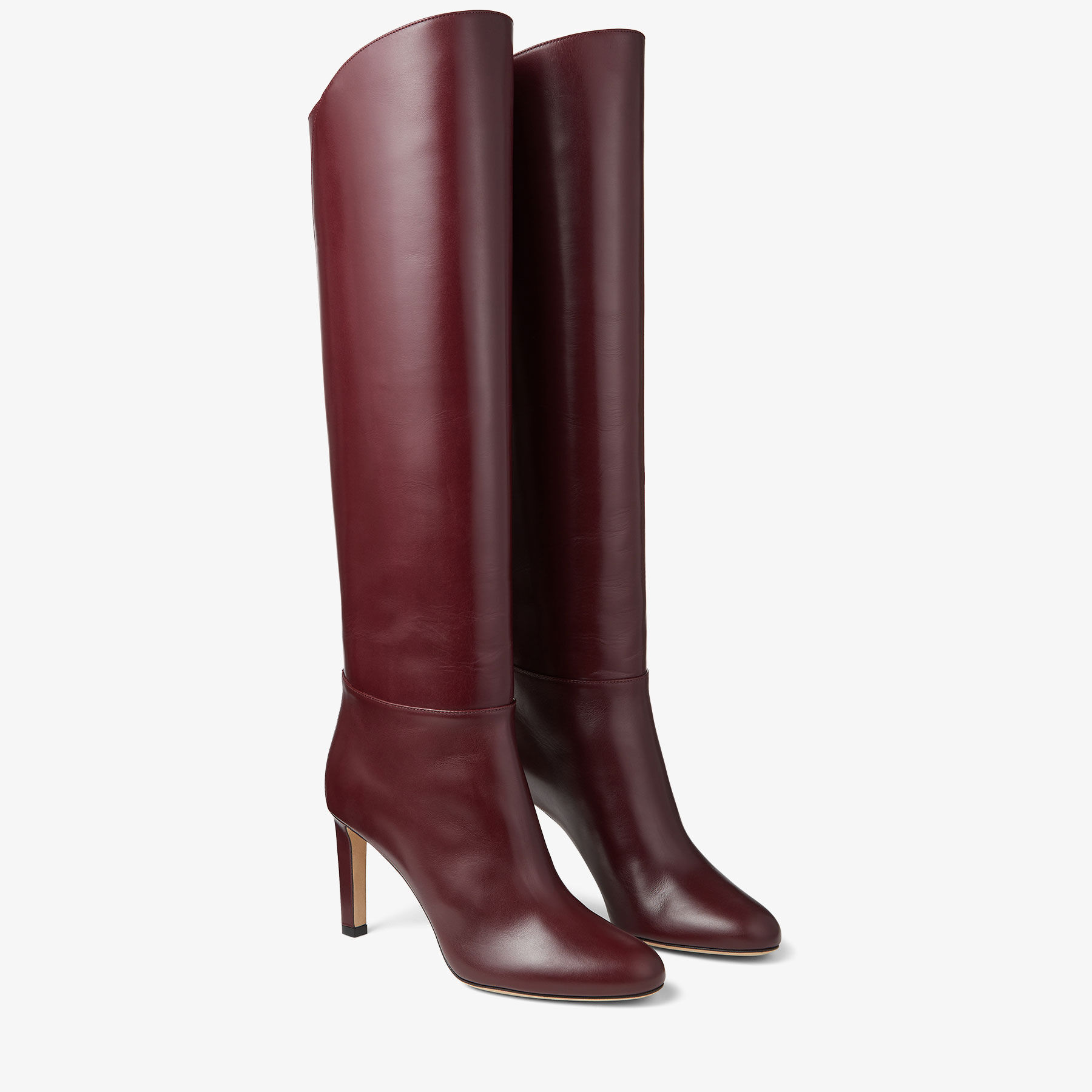 ブーツその他 Jimmy Choo BOOTS (AGATHEAB100SAT FUCHSIA) Jimmy Choo 