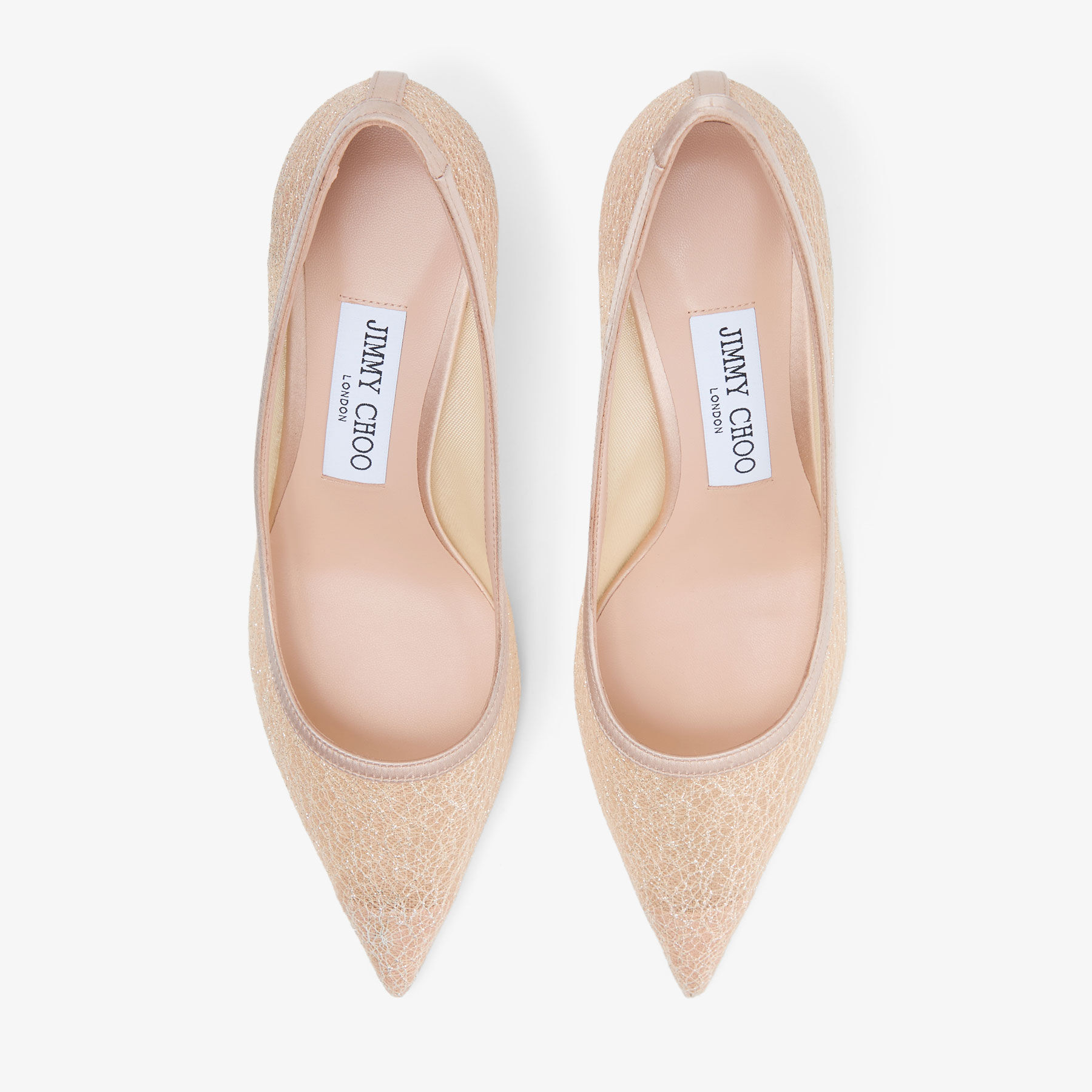 Love 65 |馬卡龍色棉花糖閃粉高跟鞋 | JIMMY CHOO