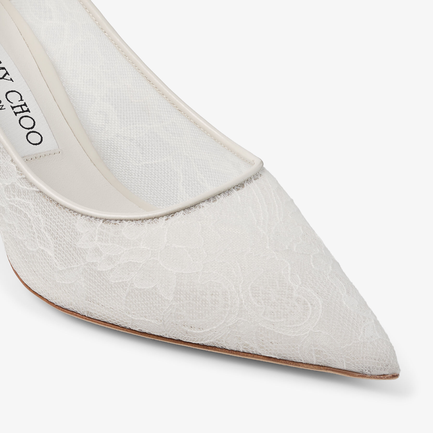 Love 65 | Ivory Jimmy Choo Lace Pumps | JIMMY CHOO