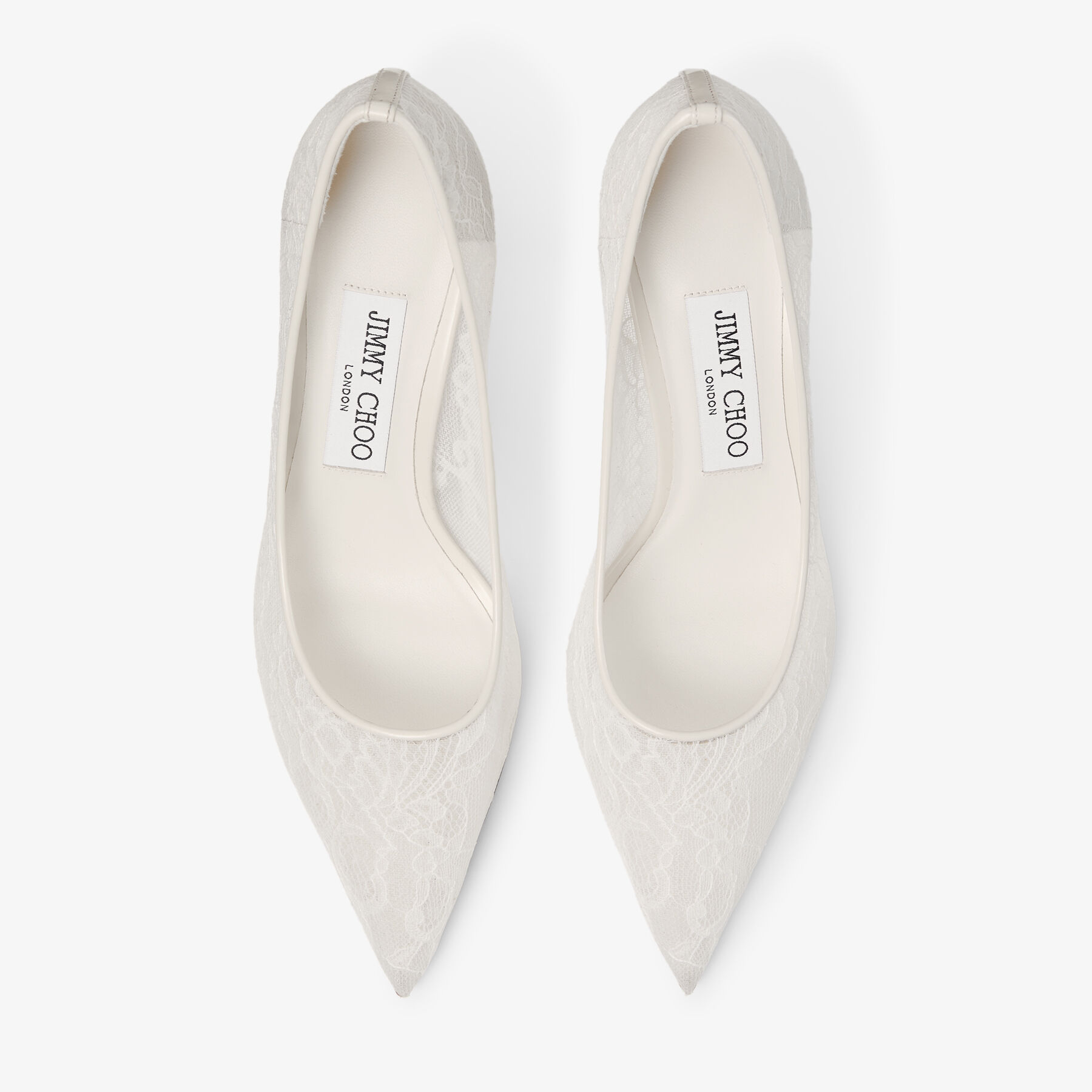 Love 65 | Ivory Jimmy Choo Lace Pumps | JIMMY CHOO