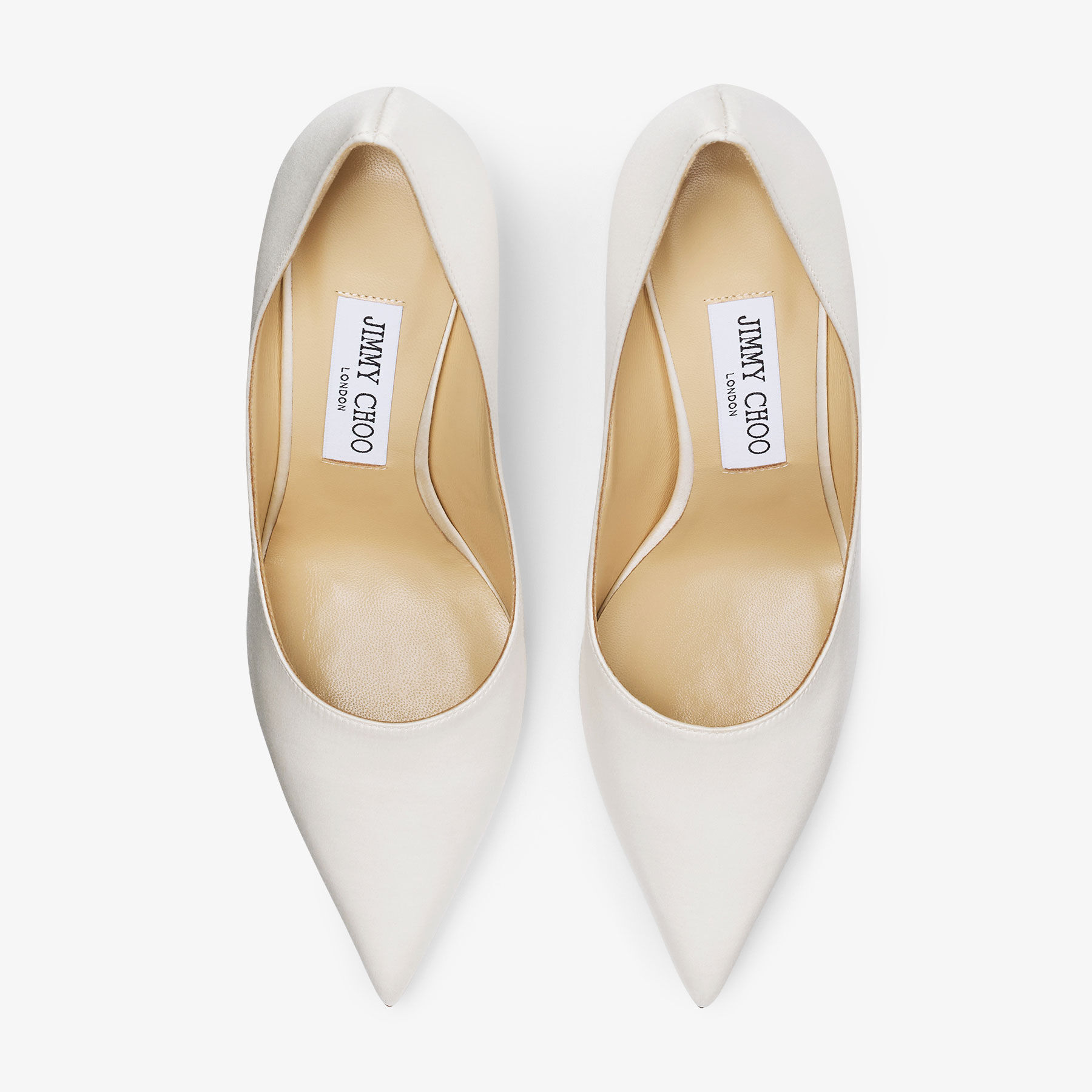 37.5cm JIMMY CHOO LOVE 85 白 パンプス 着用3回 37.5cm JIMMY CHOO LOVE 85 白 パンプス 着用3回