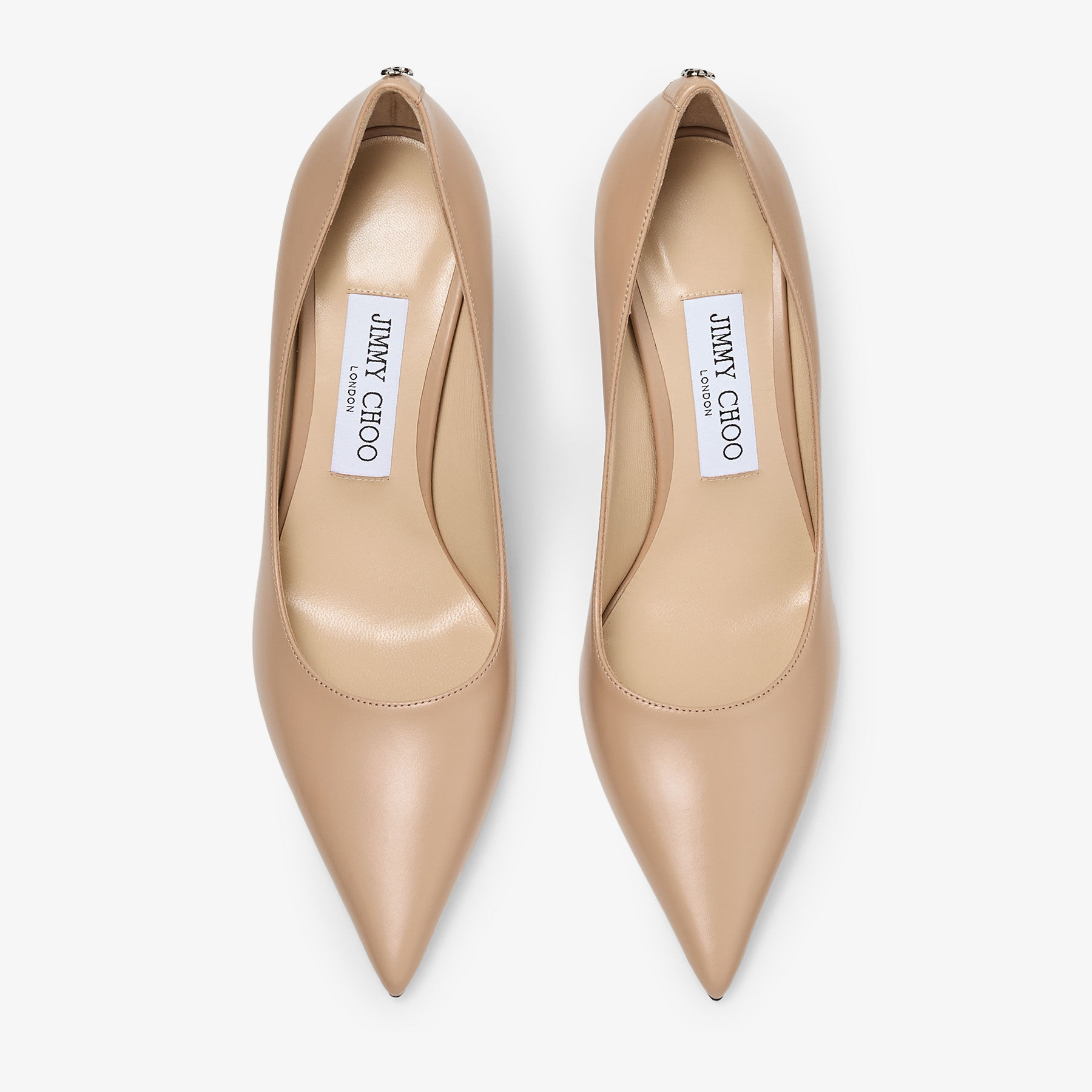 Love 85 | Chai Calf Leather Pumps with JC Button | JIMMY CHOO