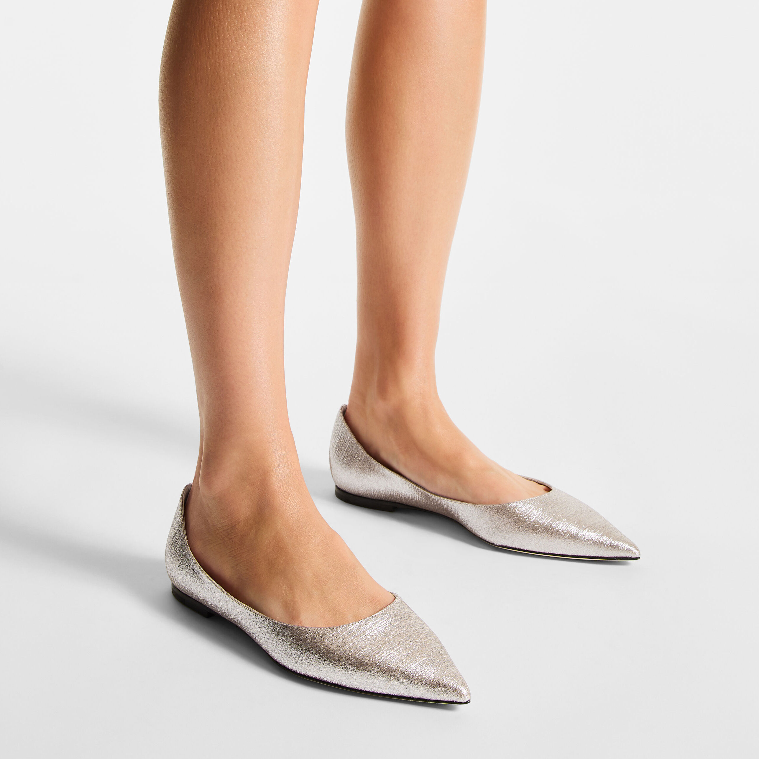 Love Flat | Macaron Glitter Flats | JIMMY CHOO