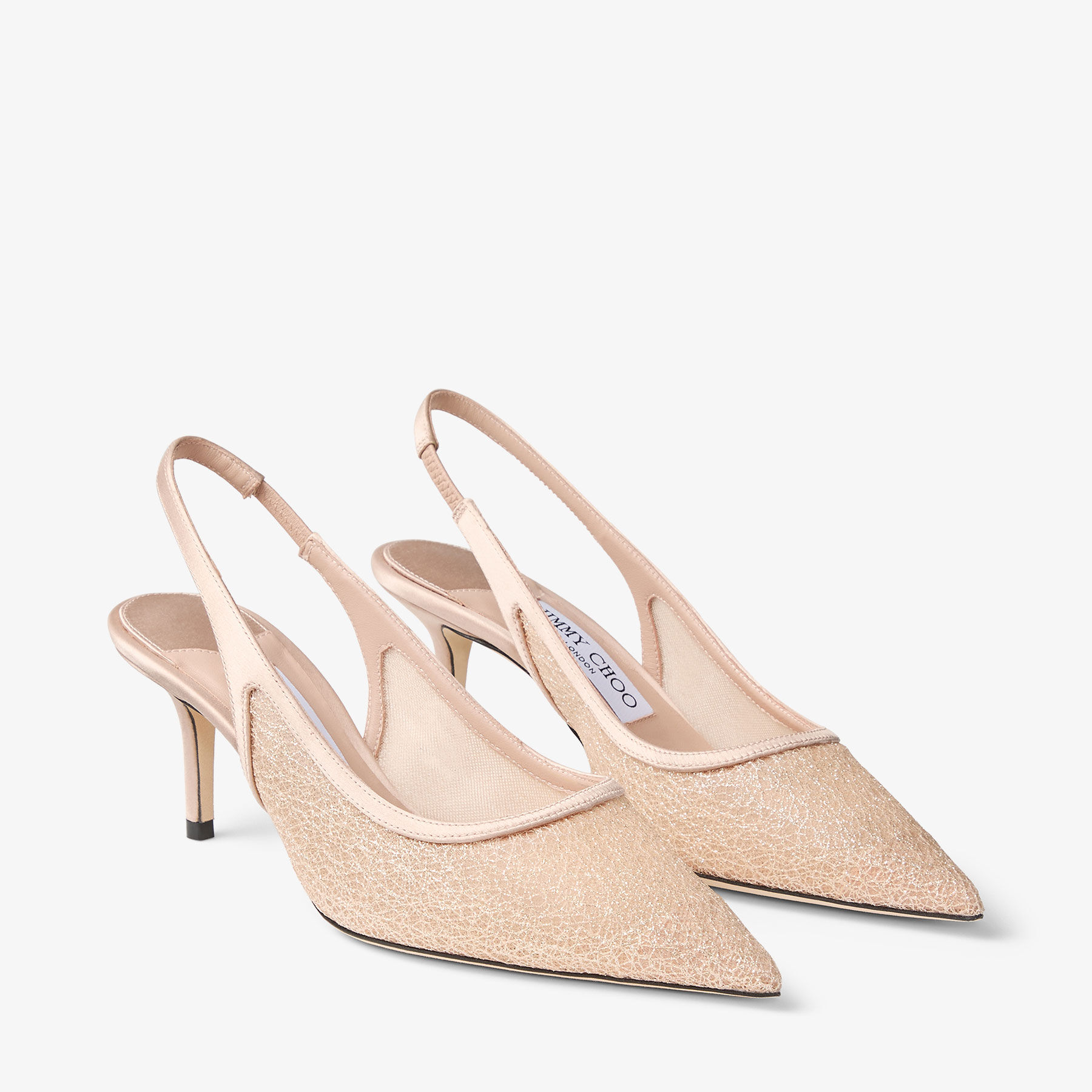 Love Sling Back 65 | Macaron Candyfloss Glitter Slingbacks | JIMMY