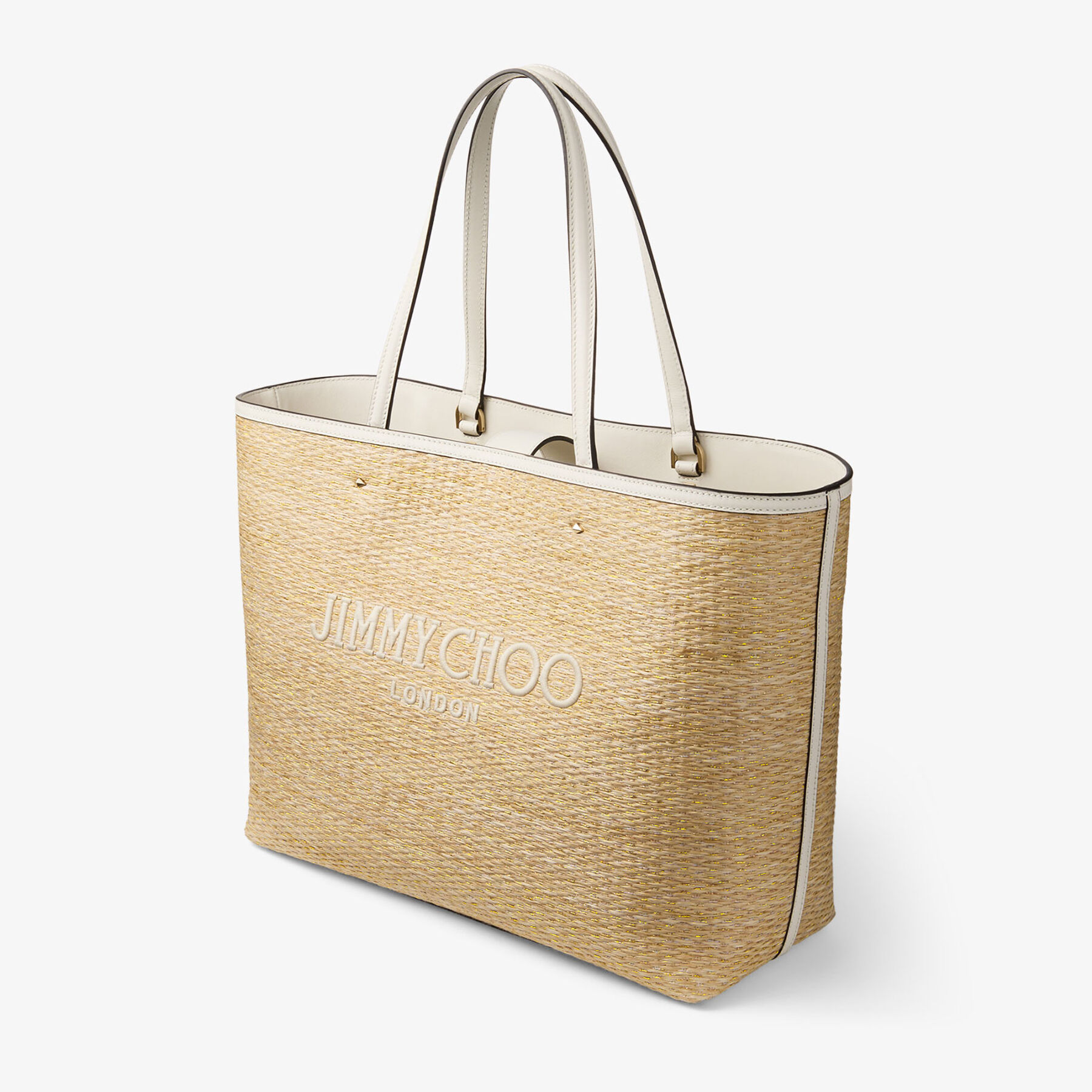 Marli/S | Natural Raffia Tote Bag | JIMMY CHOO AU