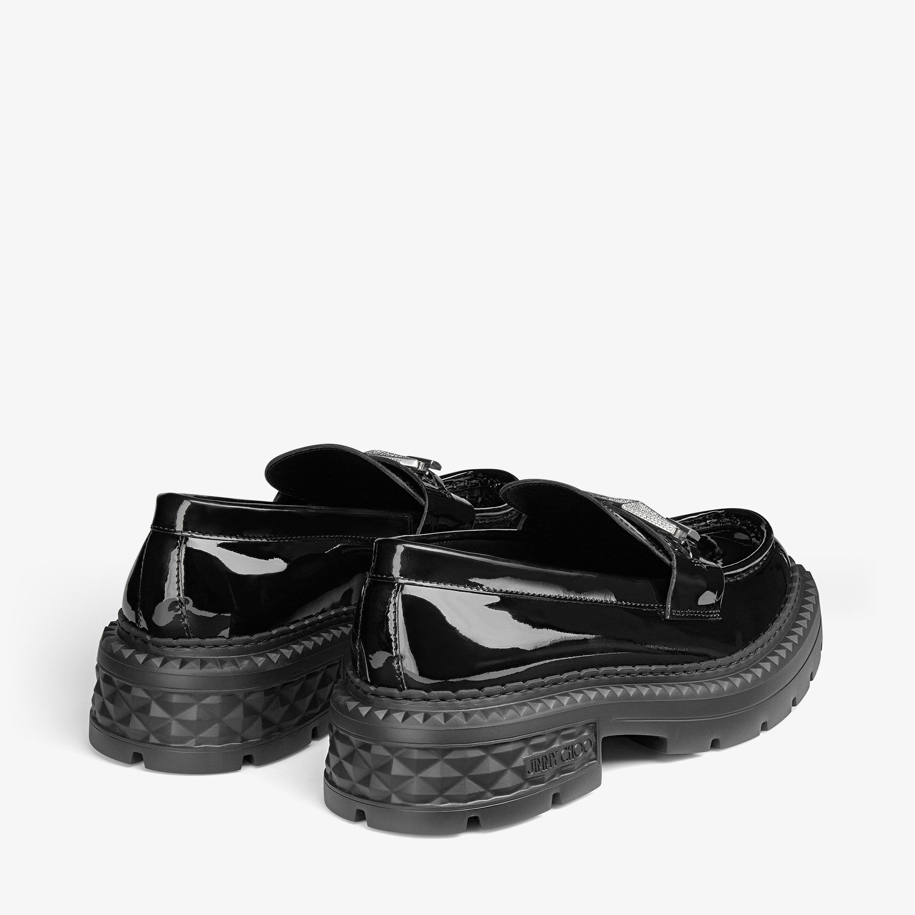【関税&送料込】Jimmy Choo Black Patent Leather Didi Flat Sh Didi Flat | Black Patent Leather Flats | JIMMY CHOO