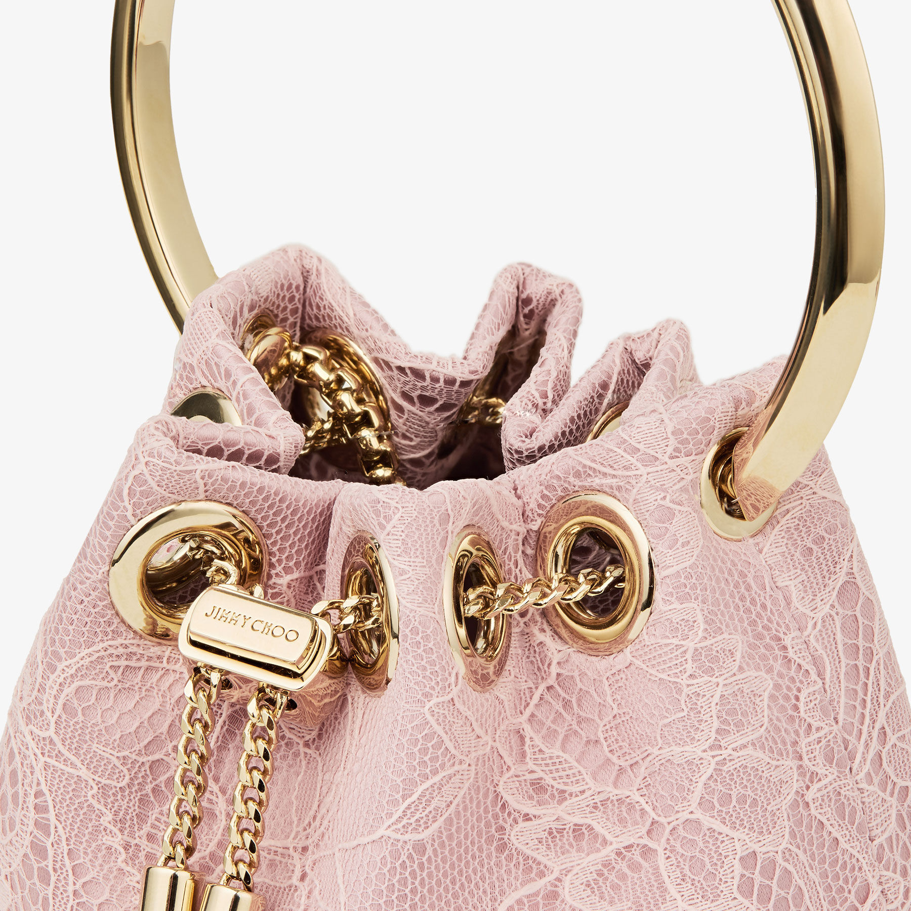 JIMMY CHOO ピンク かごバッグ Jimmy Choo Beach Tote Fuchsia Raffia Tote Bag with Jimmy Choo