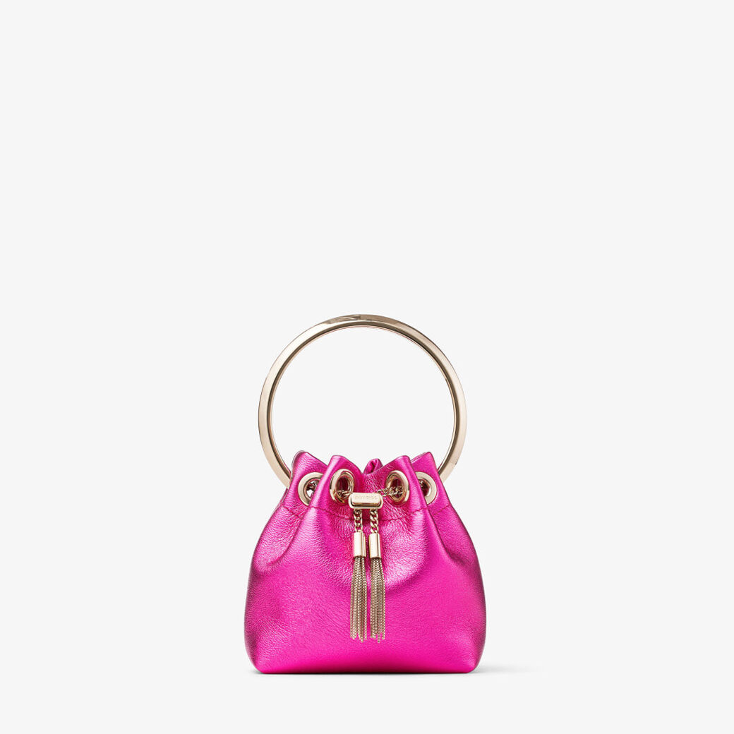 福袋 大丸 MICRO BON Summer | Bag Mini Nappa Metallic Fuchsia | BON バッグ