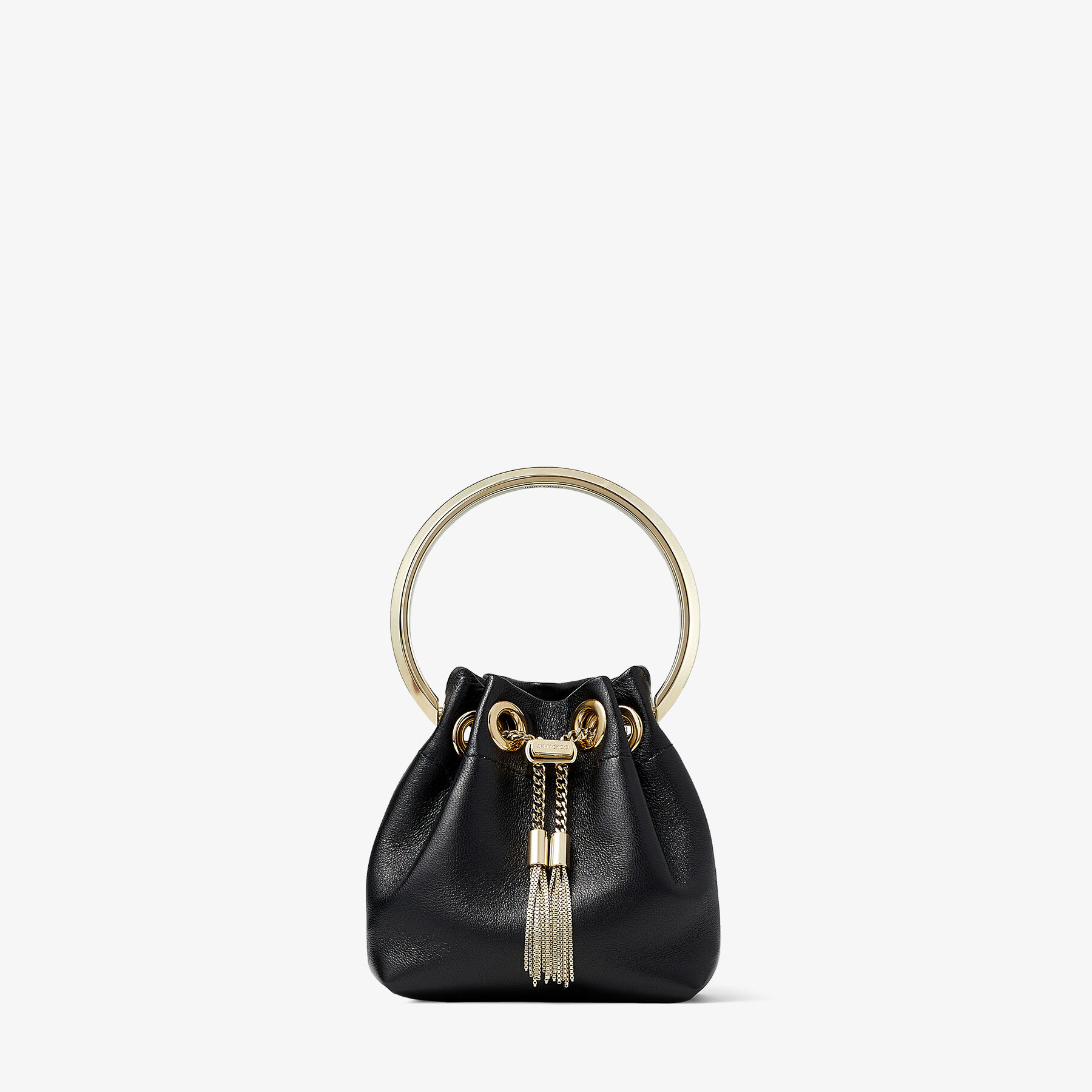 JIMMY CHOO Micro Bon Bon スムースナッパミニバッグ Latte Smooth Nappa Mini Bag | MICRO BON BON | Summer 2022