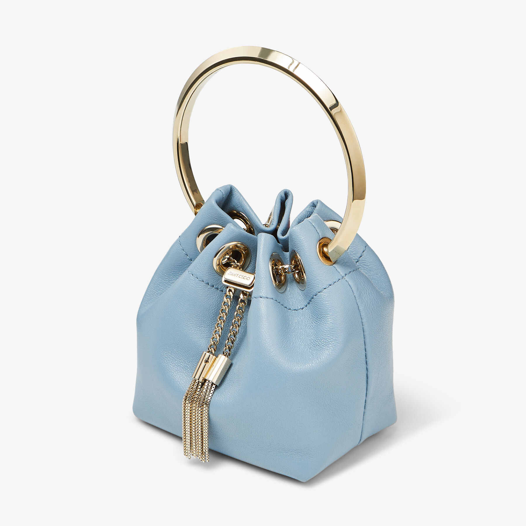 【23SS】Jimmy Choo_women / Micro Bon Bon 3Way ハンドバッグ Candy Pink Smooth Nappa Mini Bag | MICRO BON BON | Summer
