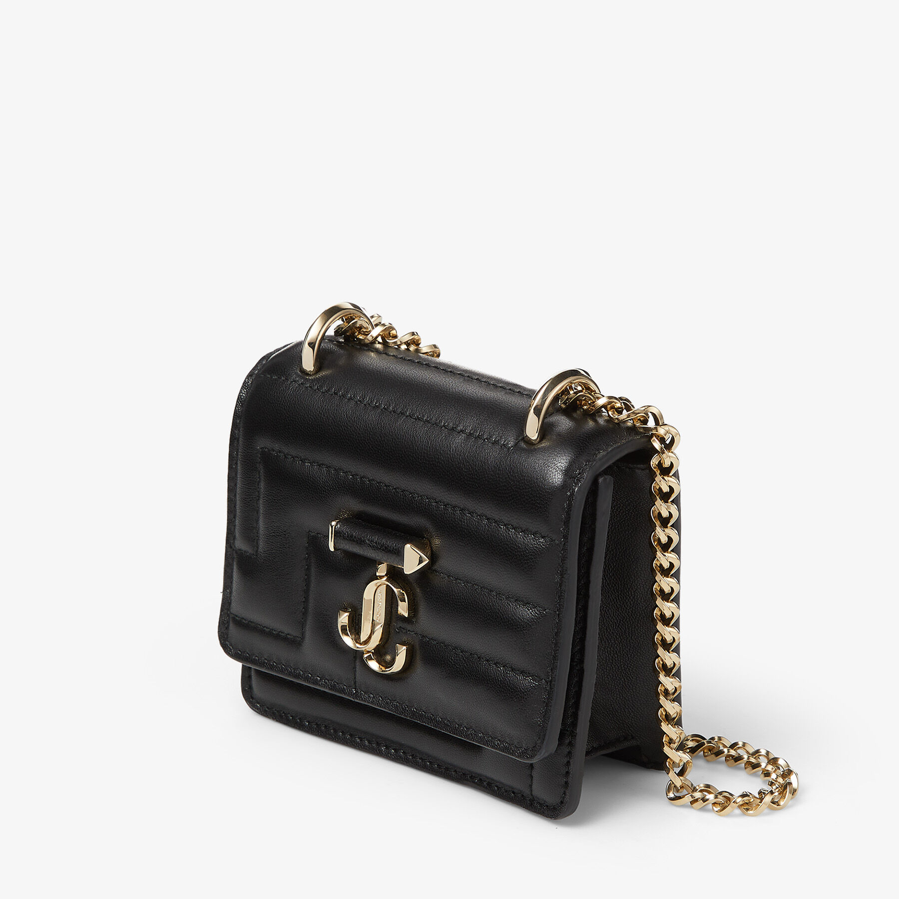 70%オフセールJIMMY CHOO MICRO AVENUE NAPPA CHAIN BAG Black Avenue Nappa Leather Mini Bag | | Autumn 2022