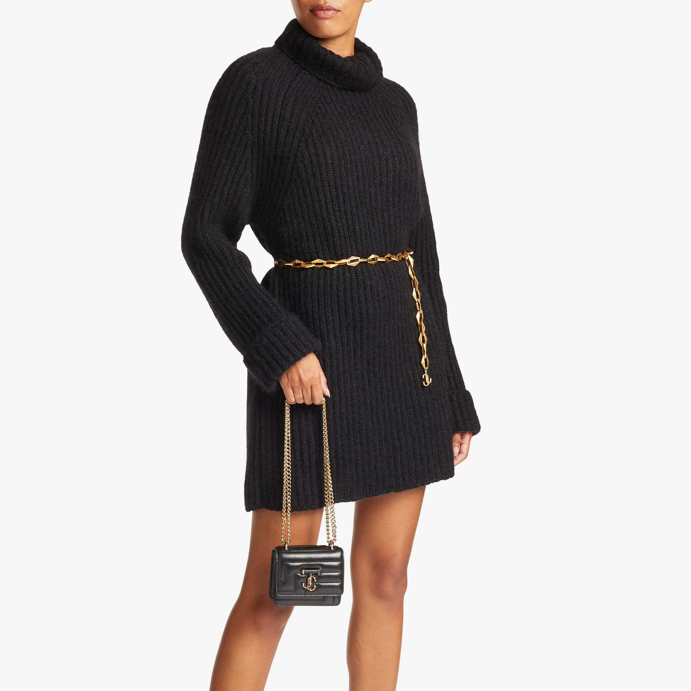 70%オフセールJIMMY CHOO MICRO AVENUE NAPPA CHAIN BAG Black Avenue Nappa Leather Mini Bag | | Autumn 2022