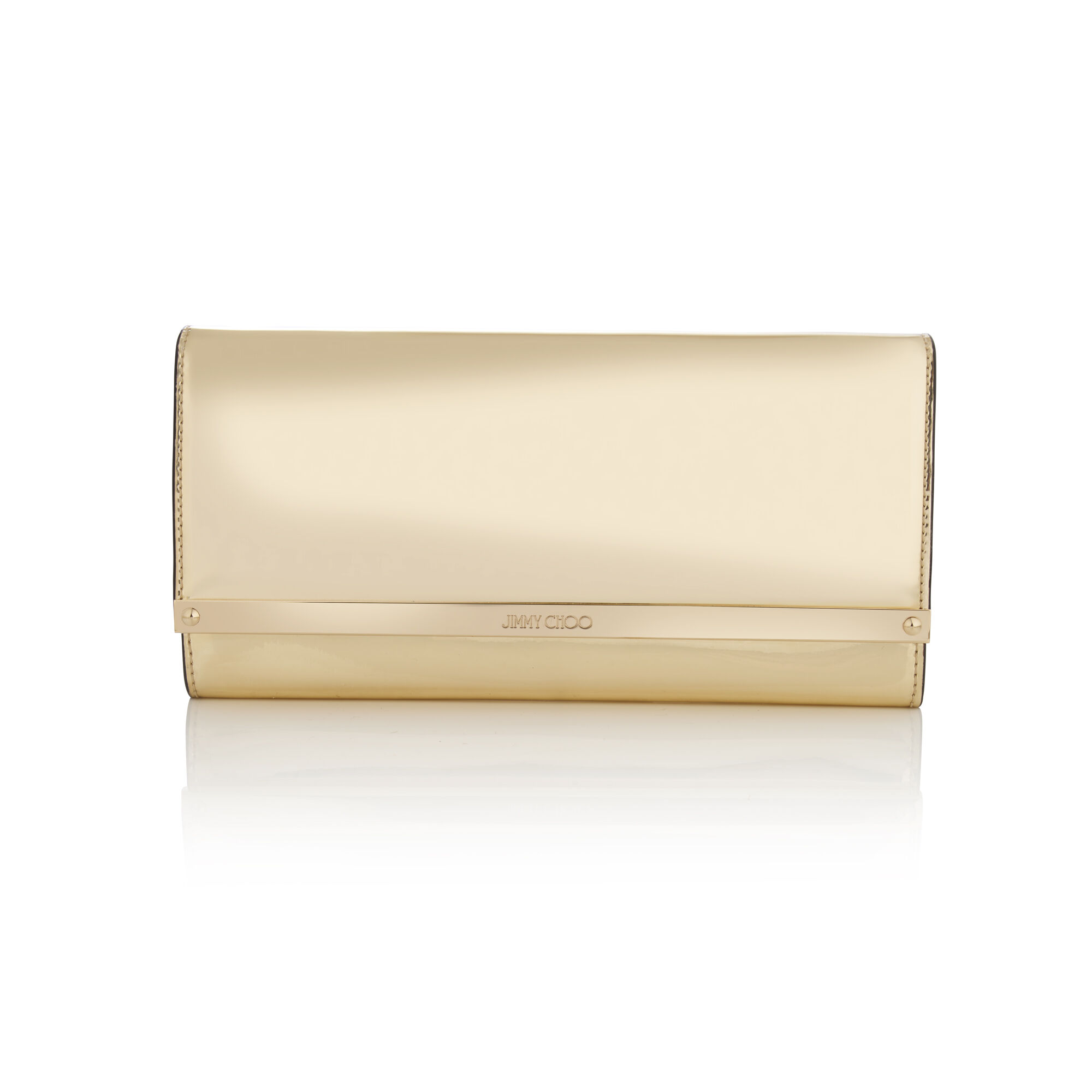 【国内正規総代理店アイテム】 Bag Clutch Fabric Mirror Gold | Milla | Collection New バッグ
