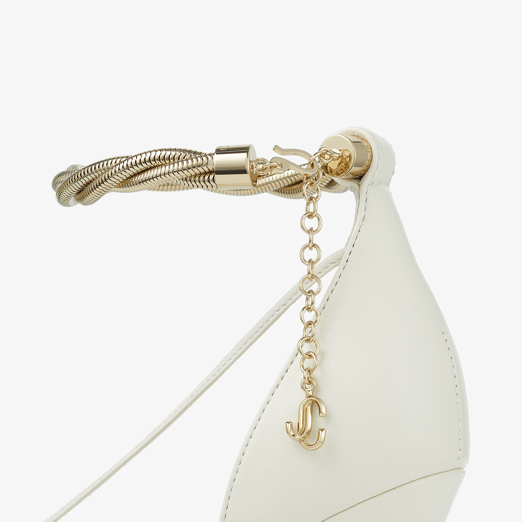 Malibu Satin Sandals with Gold Chains | ORIANA 110 | Summer