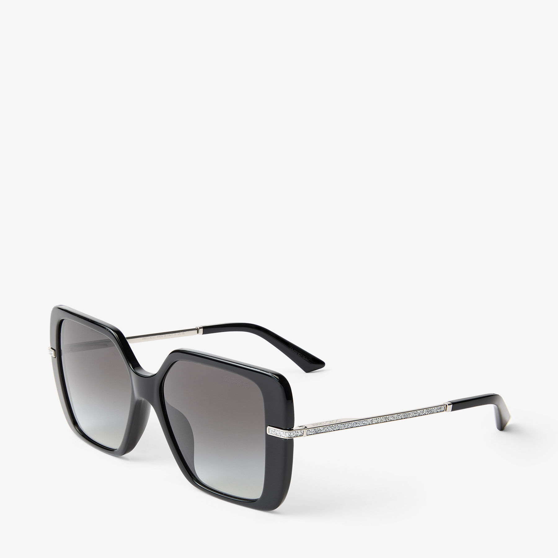 Pati | Black Square Sunglasses | JIMMY CHOO