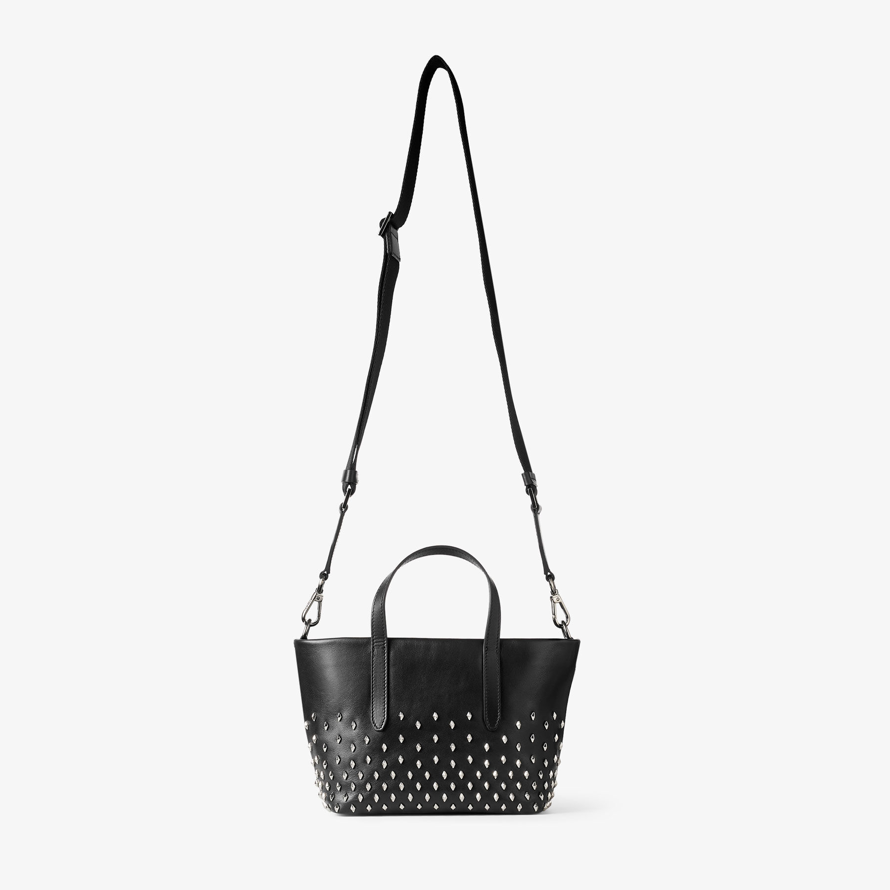 Pimlico Mini | Black Calf Leather Tote Bag | JIMMY CHOO Pimlico Mini | Black Calf Leather Tote Bag | JIMMY CHOO