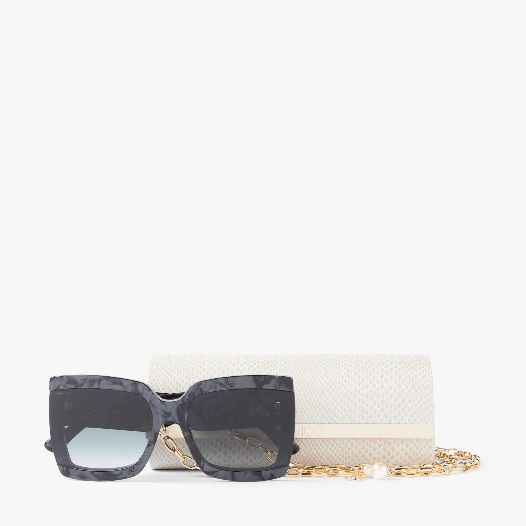 アクセサリー Jimmy Choi Sunglasses &Burberry wallet Burberry JB4340 Kids M (50 - 14) with Brown lenses and Brown