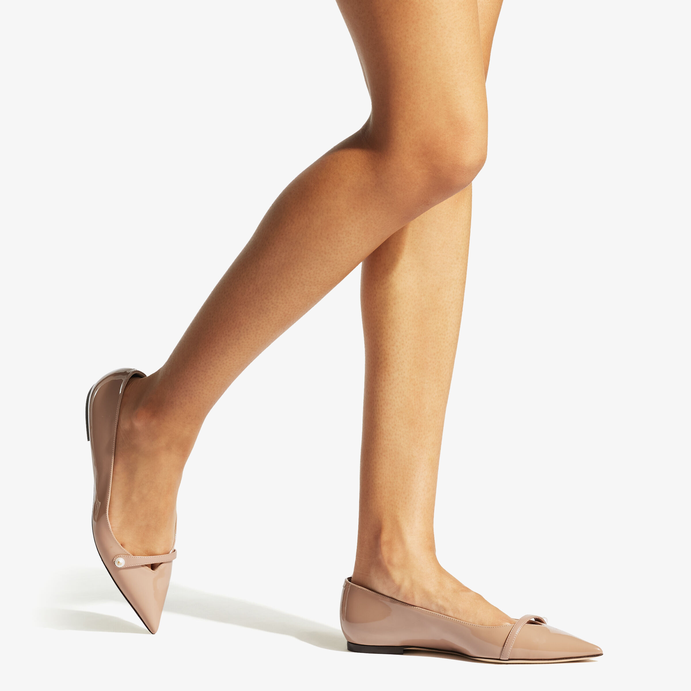 ★JIMMY CHOO ジミー・チュウ★ Rosalia Flat ★37ハーフ 新品JIMMY CHOO Rosalia Flat 37ハーフ
