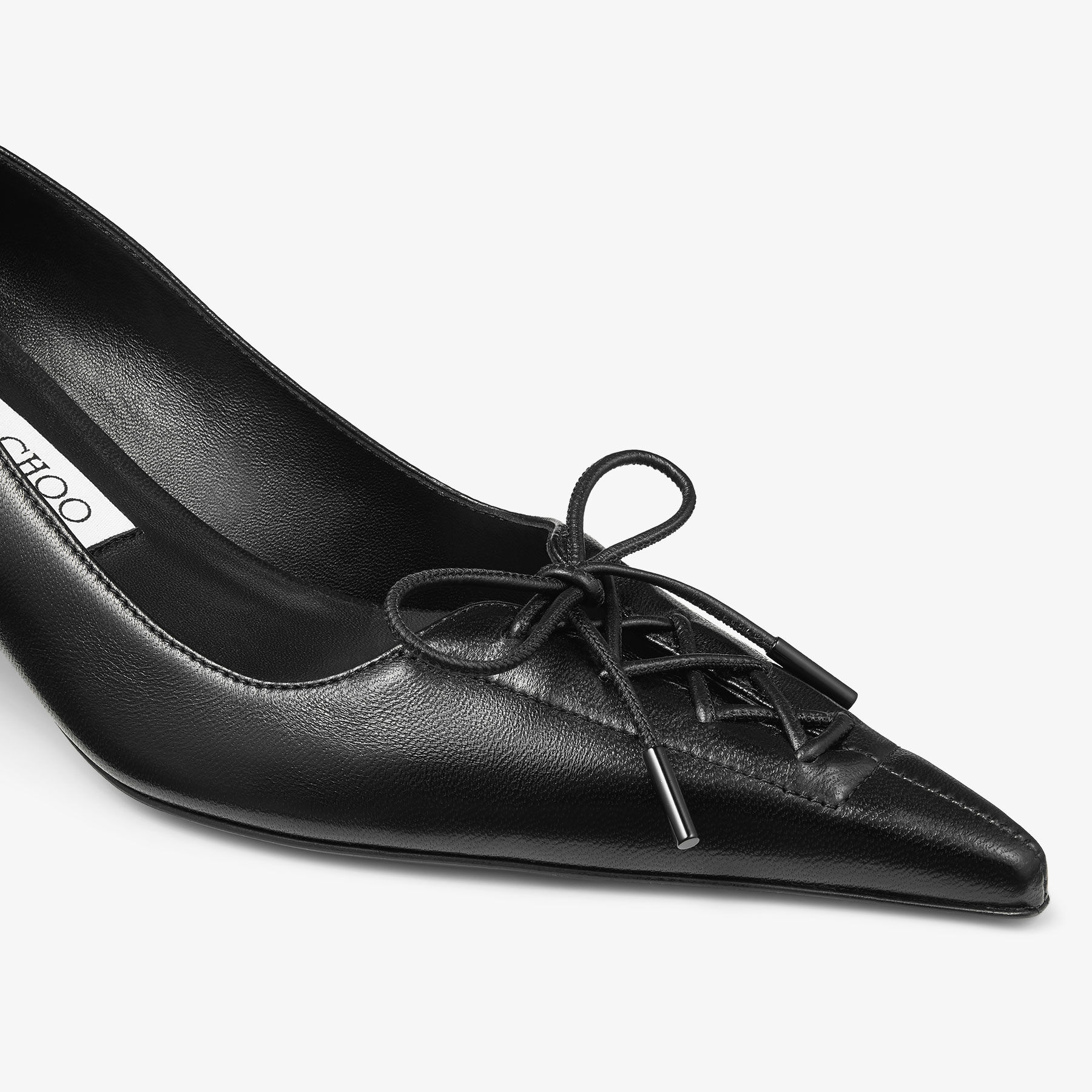 靴 JIMMY CHOO  SCARLETTE65 Scarlett 50 | Black Nappa Leather Pumps | JIMMY CHOO