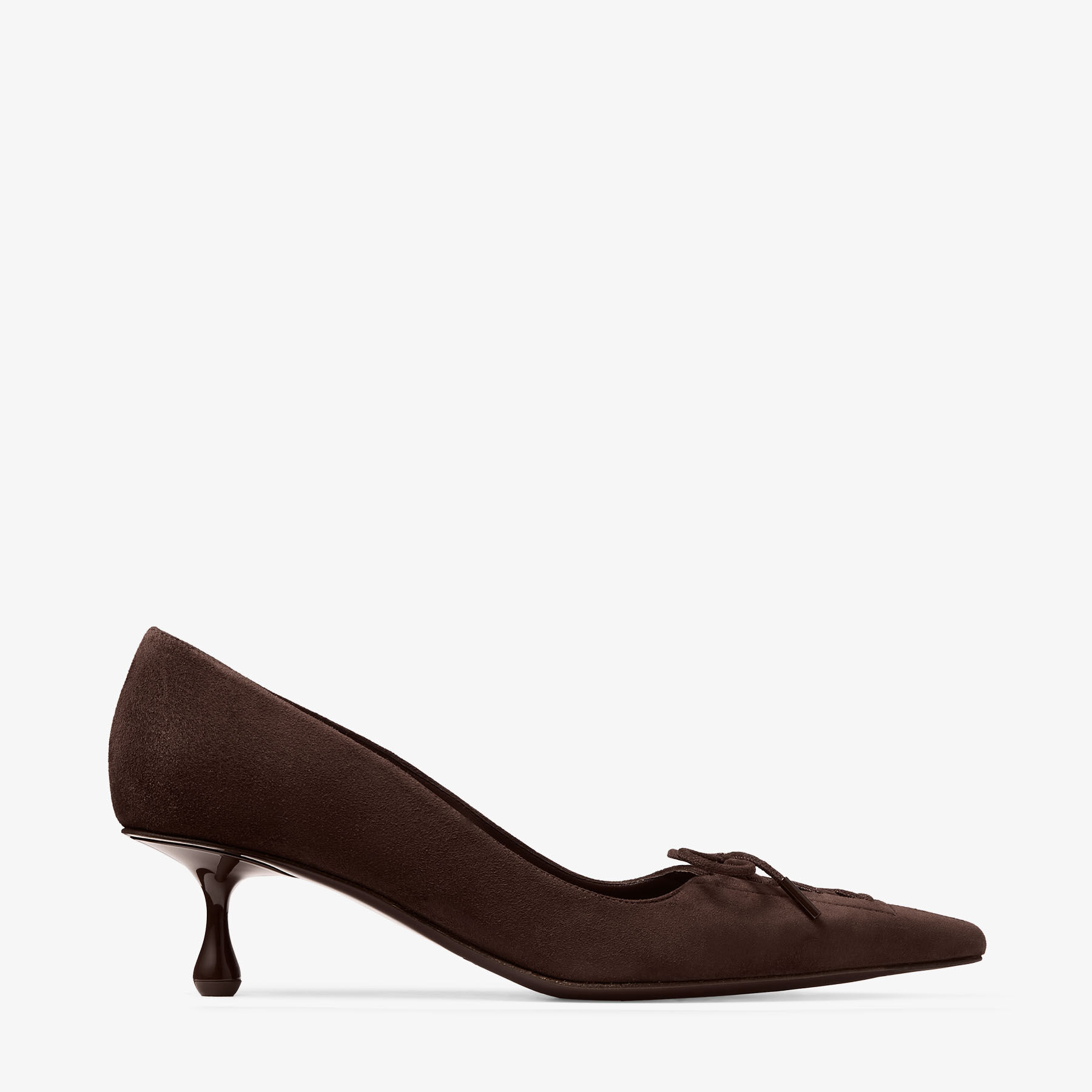 Scarlett 50 | Chocolate Suede Pumps | JIMMY CHOO
