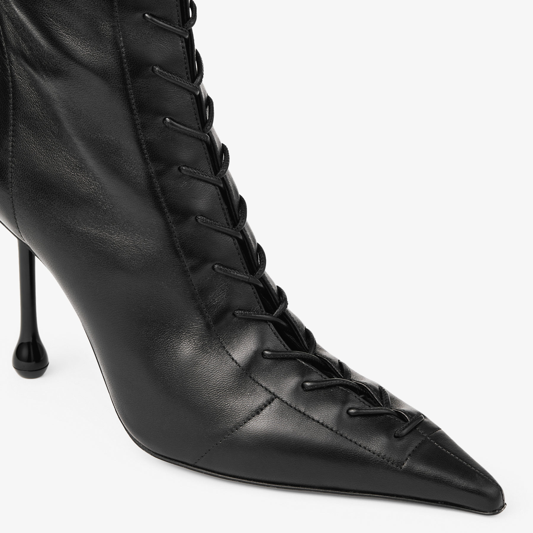 Scarlett Ankle Boot 95 Stivali in nappa nera JIMMY CHOO