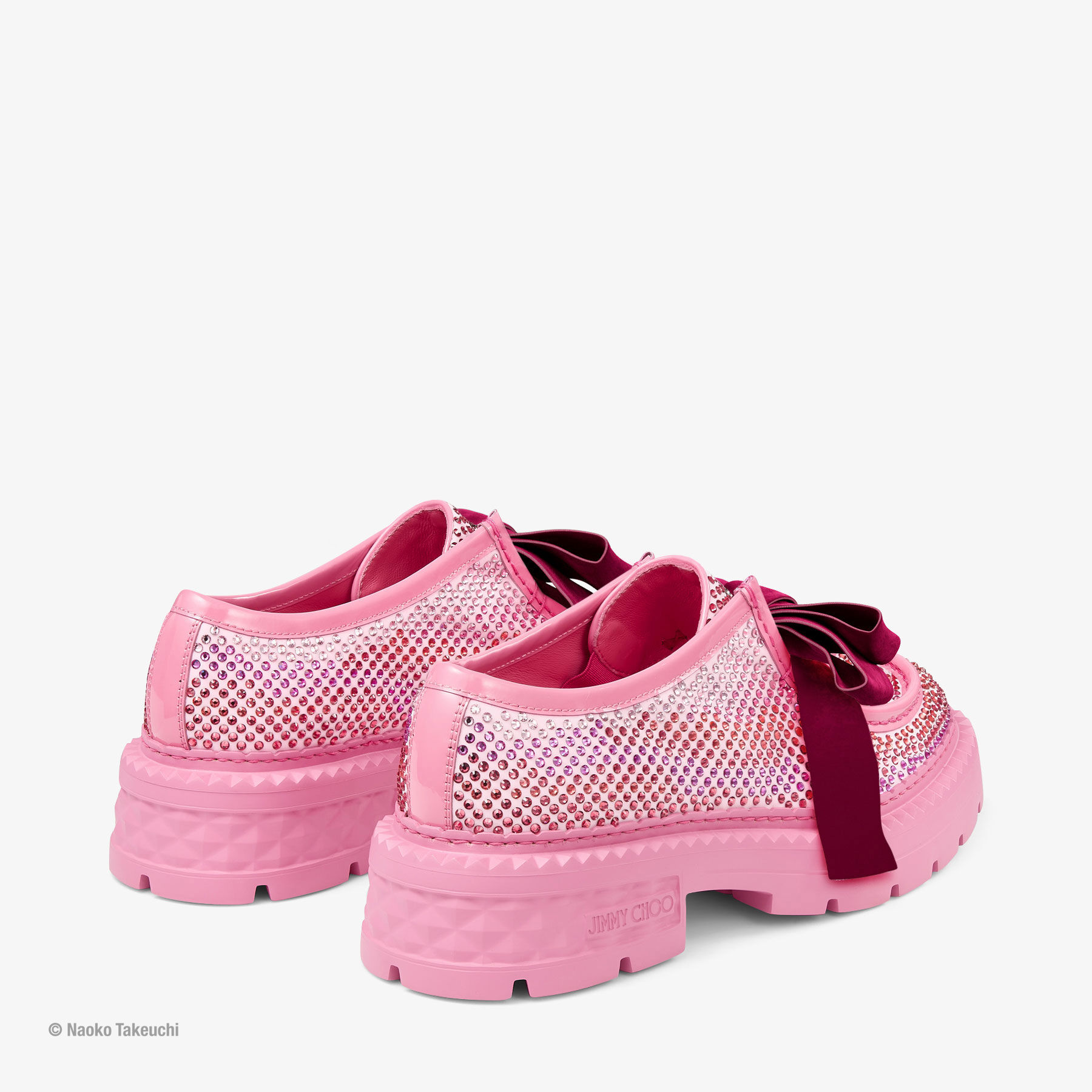 Super Sailor Moon Marlow Moccasin | Pink Crystal Lycra Shoe