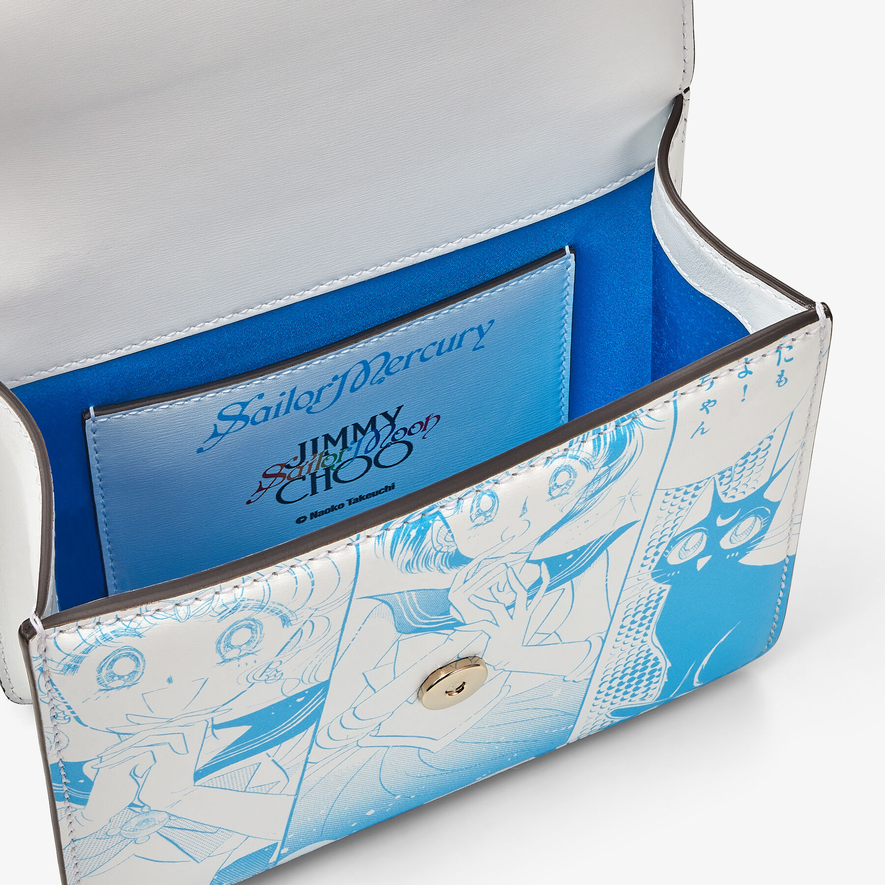 JIMMY CHOO X SAILOR MOON VARENNE QUAD XS | Mercury Blue