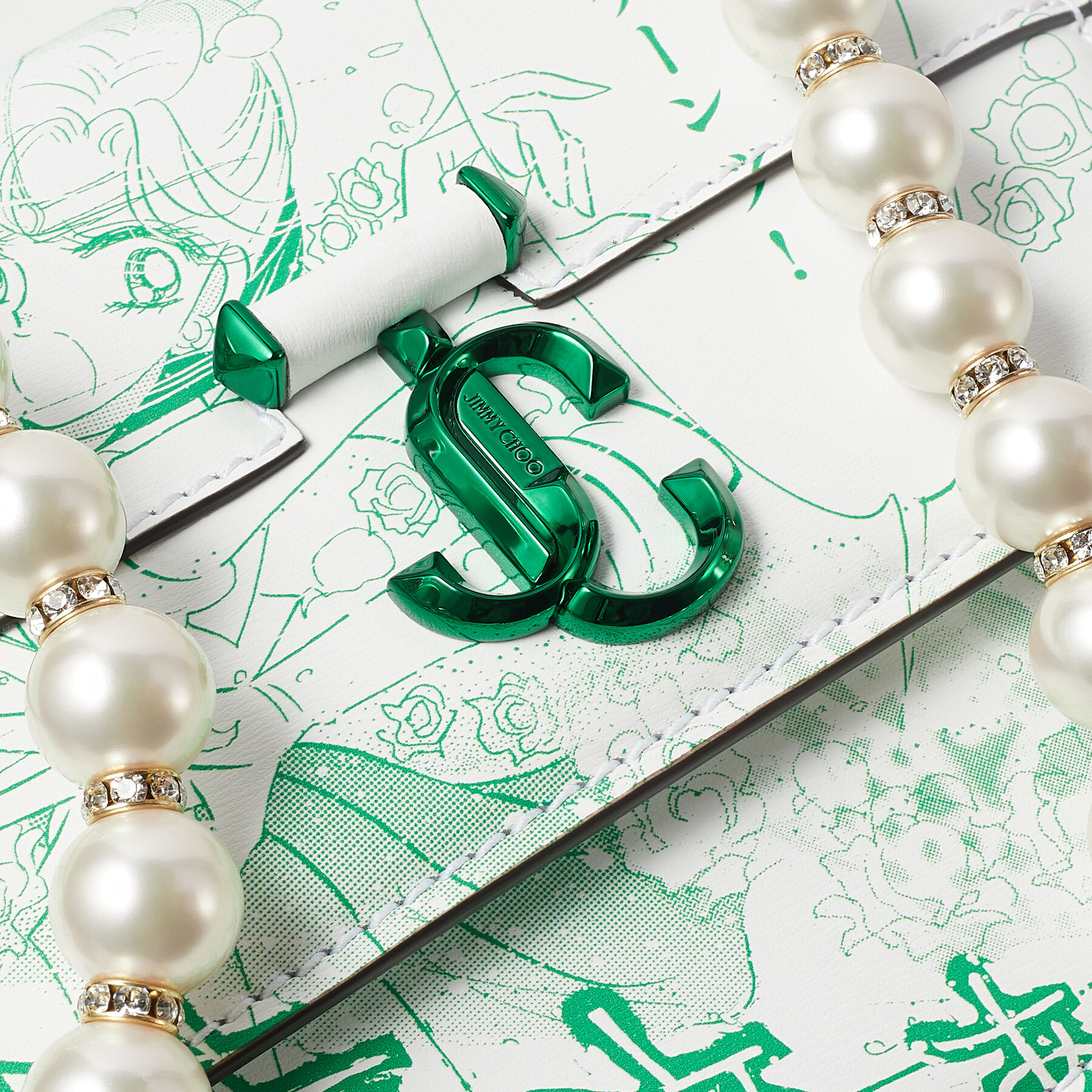 JIMMY CHOO X SAILOR MOON VARENNE QUAD XS | Jupiter Green