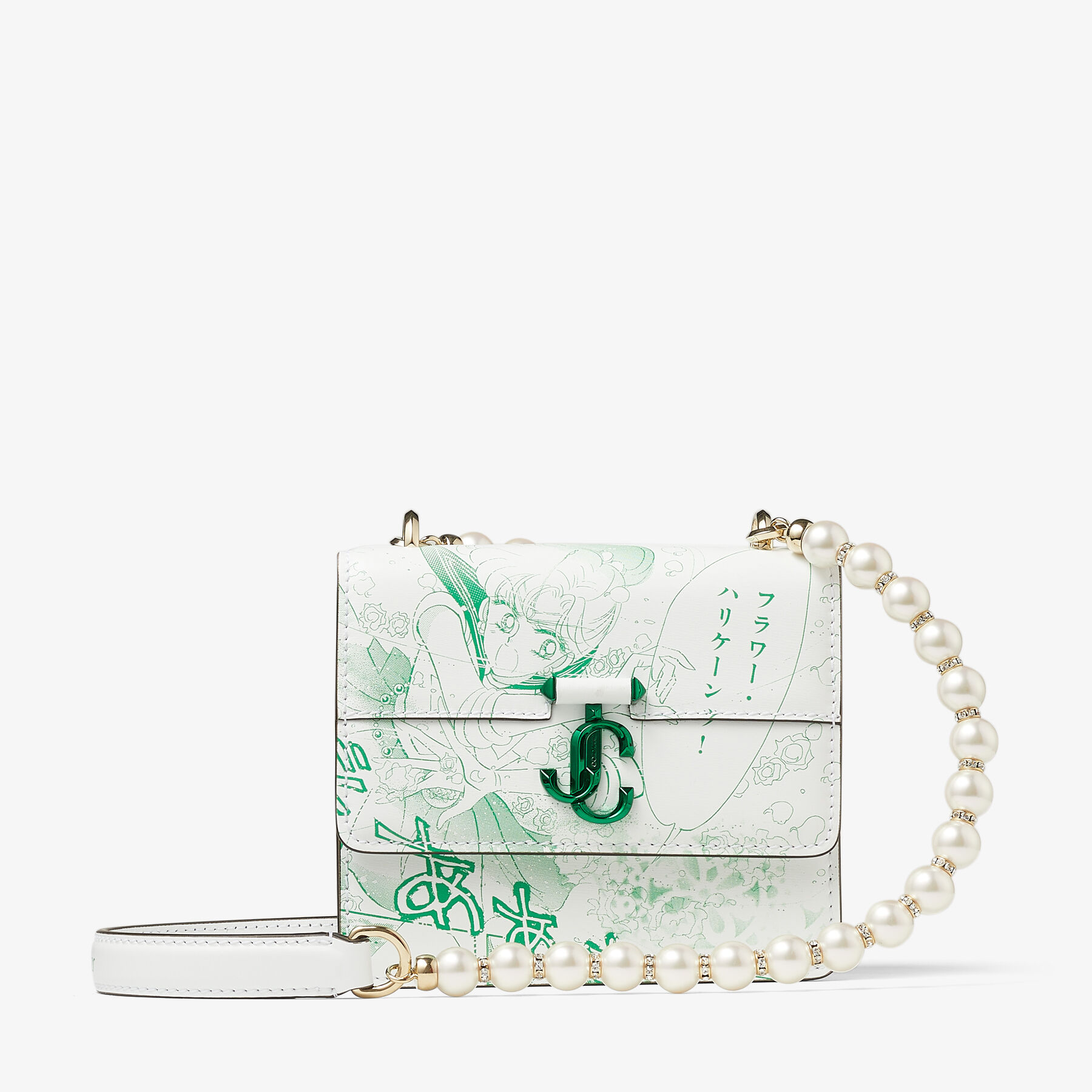 JIMMY CHOO X SAILOR MOON VARENNE QUAD XS | Jupiter Green
