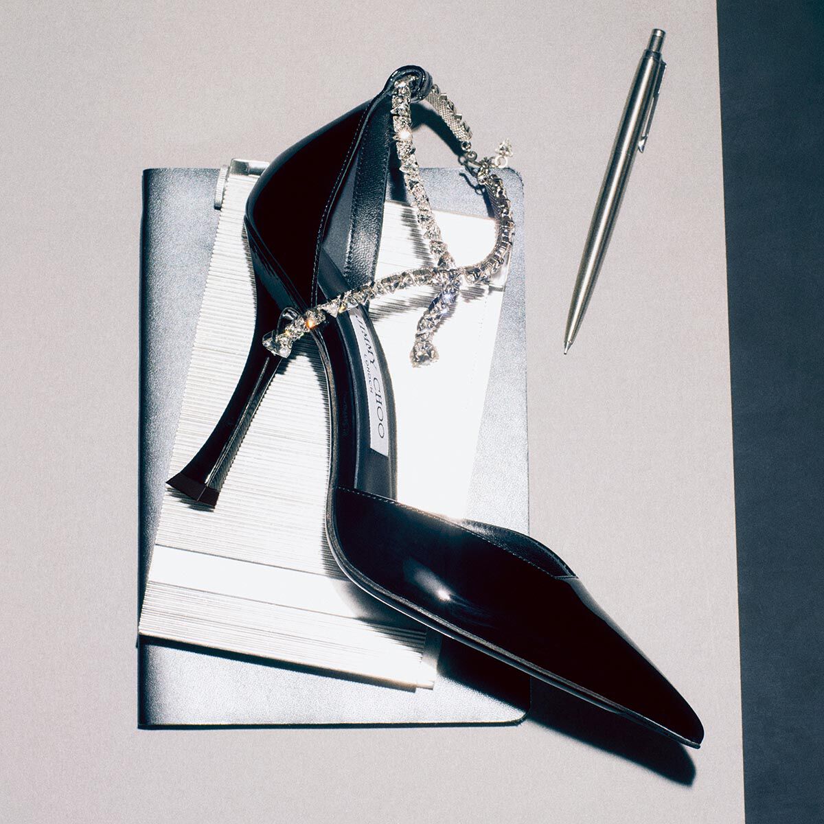Stevie 100 | Black Patent Leather Pumps | JIMMY CHOO Stevie 100 | Black Patent Leather Pumps | JIMMY CHOO