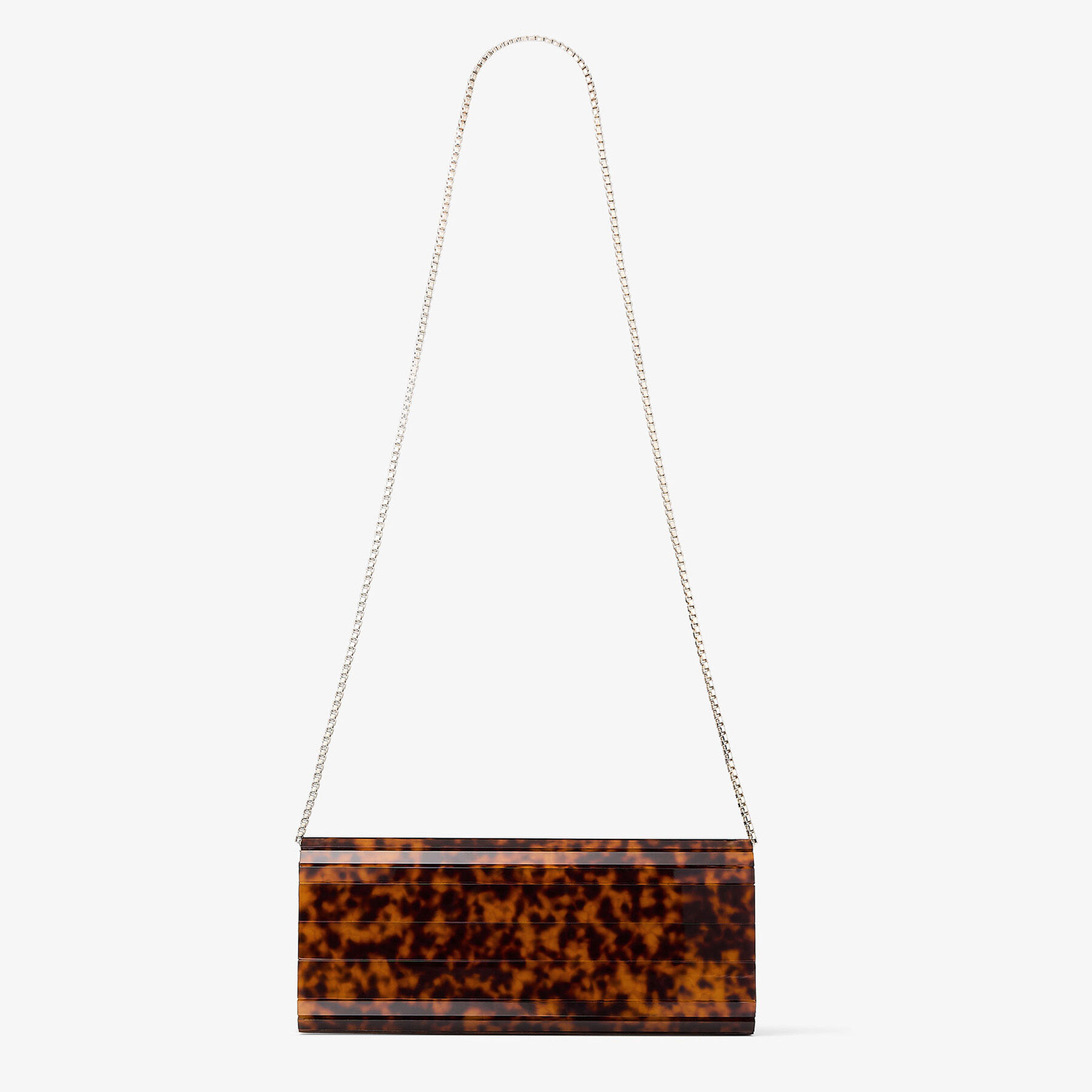 Sweetie | Tortoiseshell Acrylic Clutch Bag | JIMMY CHOO