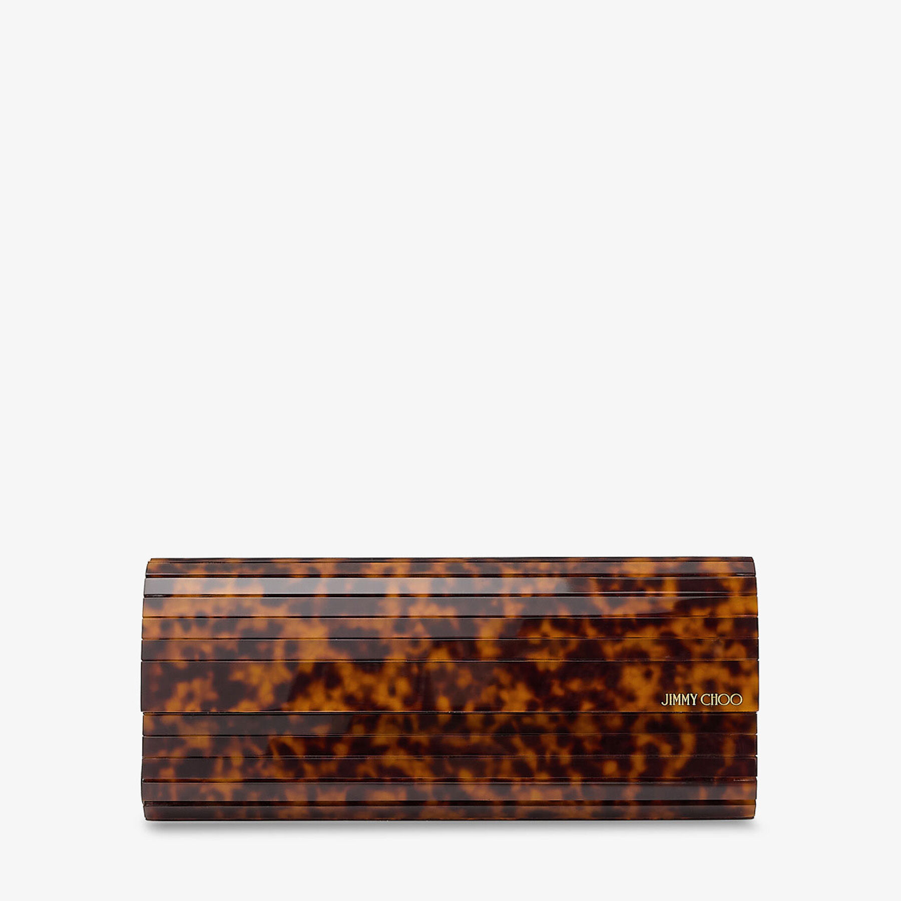 JIMMY CHOO　SWEETIE クラッチバック Sweetie | Tortoiseshell Acrylic Clutch Bag | JIMMY CHOO