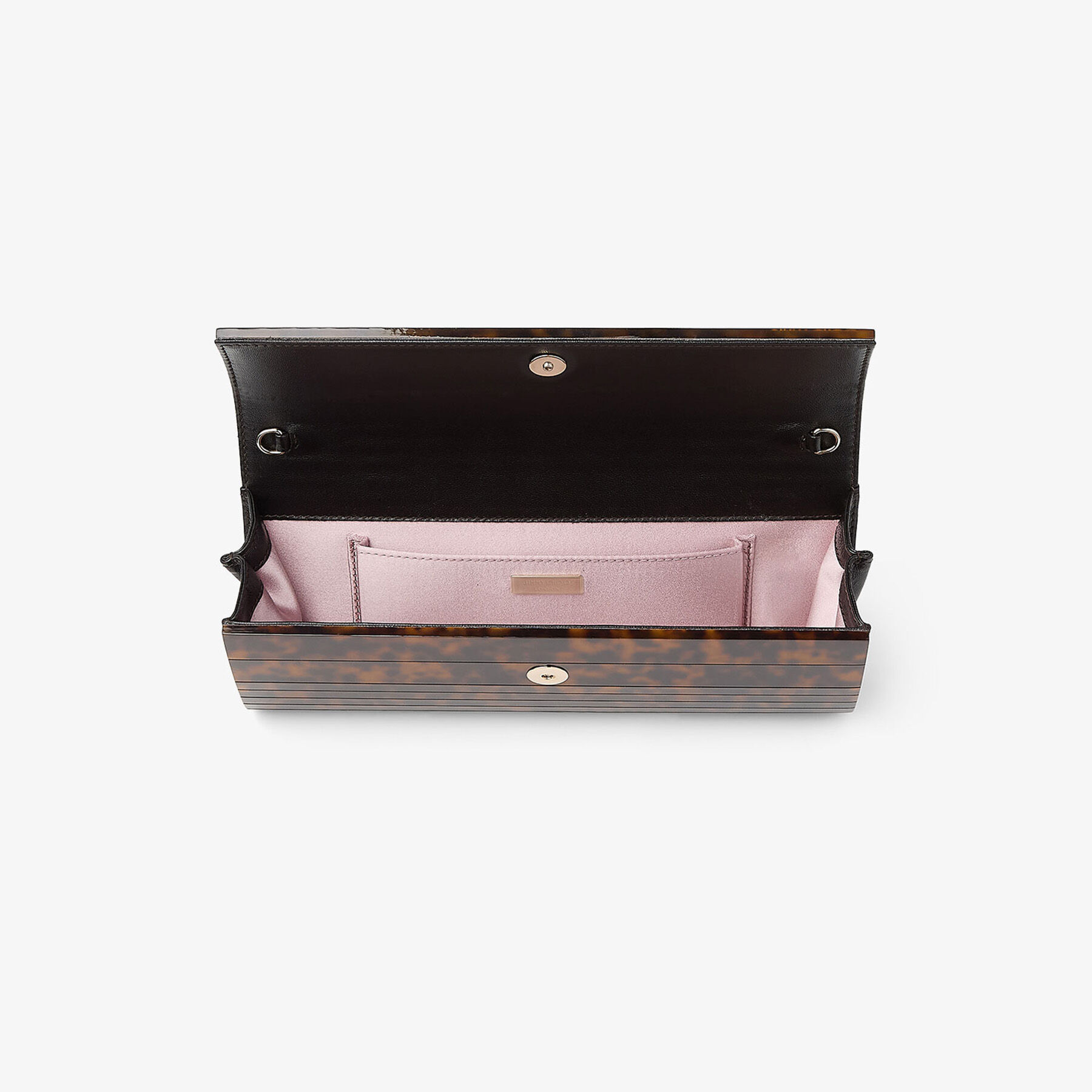 Sweetie | Tortoiseshell Acrylic Clutch Bag | JIMMY CHOO