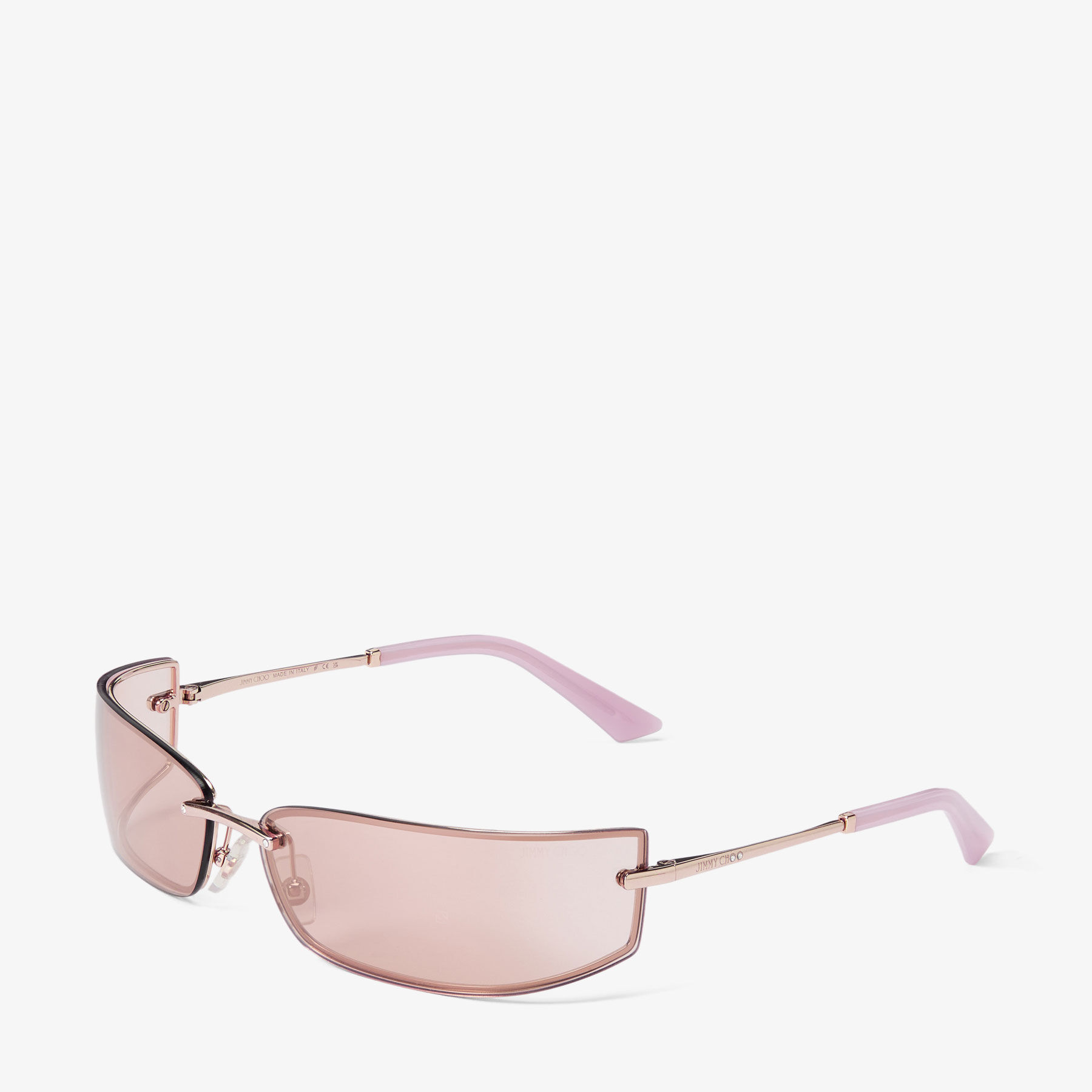 Sunglasses Choo Jimmy サングラス スクエア ピンク CHOO JIMMY - Zalando.co.uk - pink/pink opal 小物